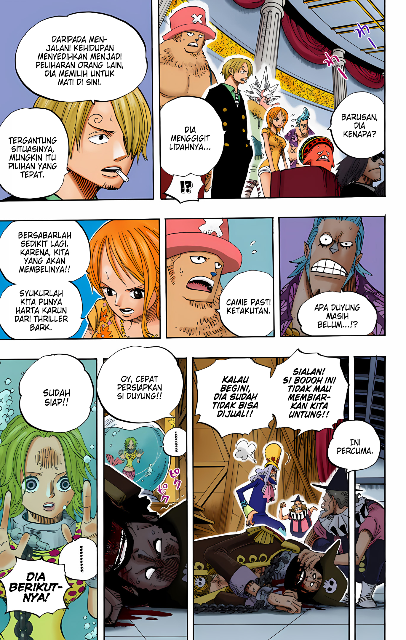 One Piece (Official Colored) Chapter 502 - halaman 5