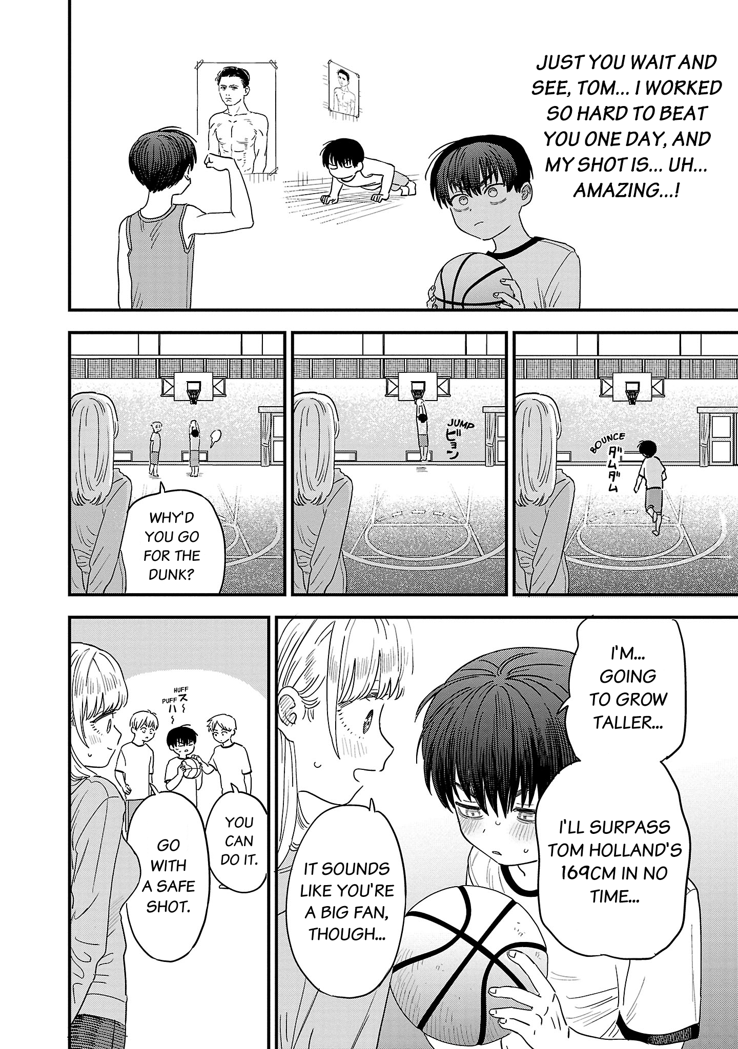 Chapter 18 – I look cool playing basketball page