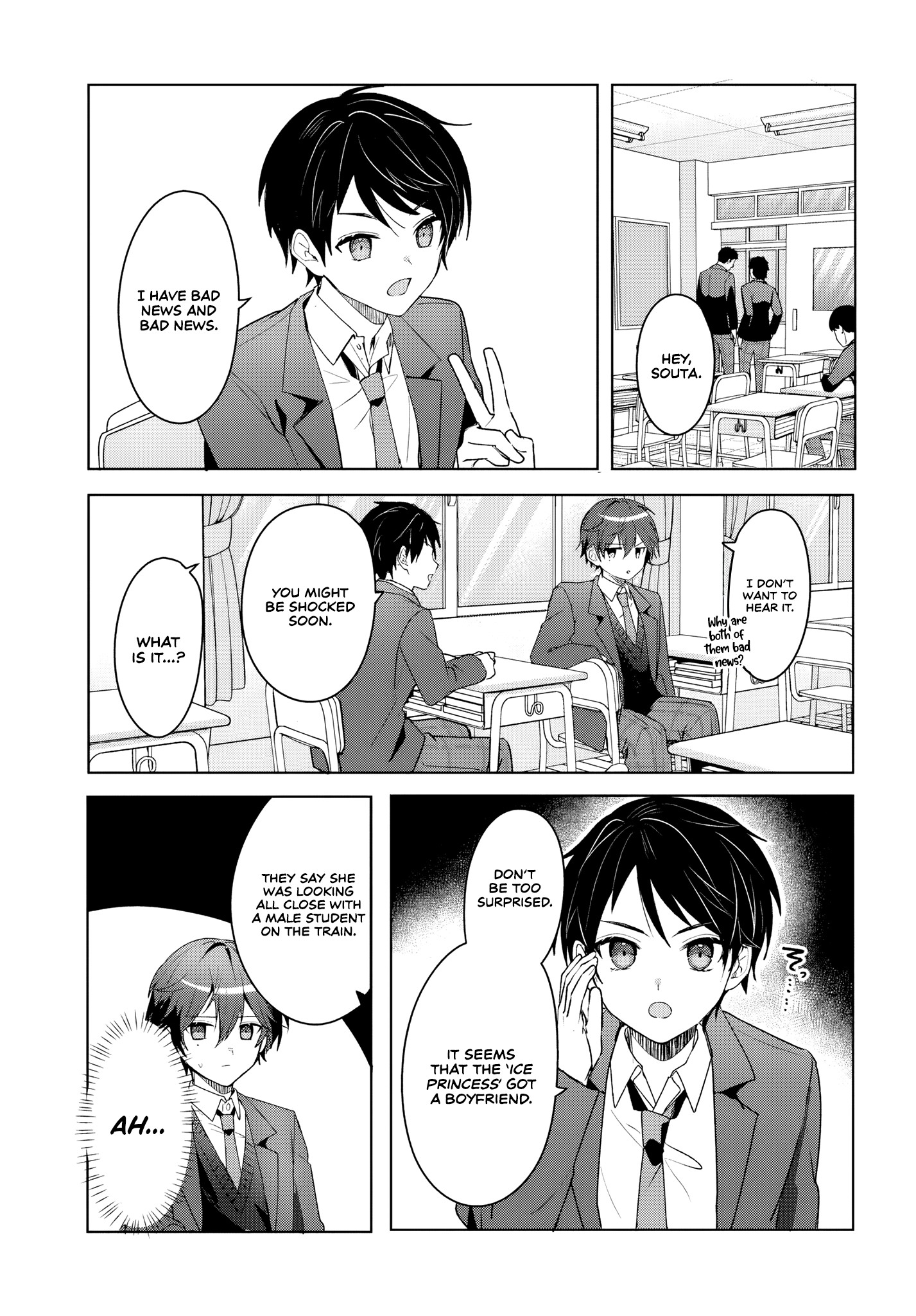 Halaman dari Takou no Koori Hime o Tasuketara, Otomodachi kara Hajimeru Koto ni Narimashita Chapter 4.1