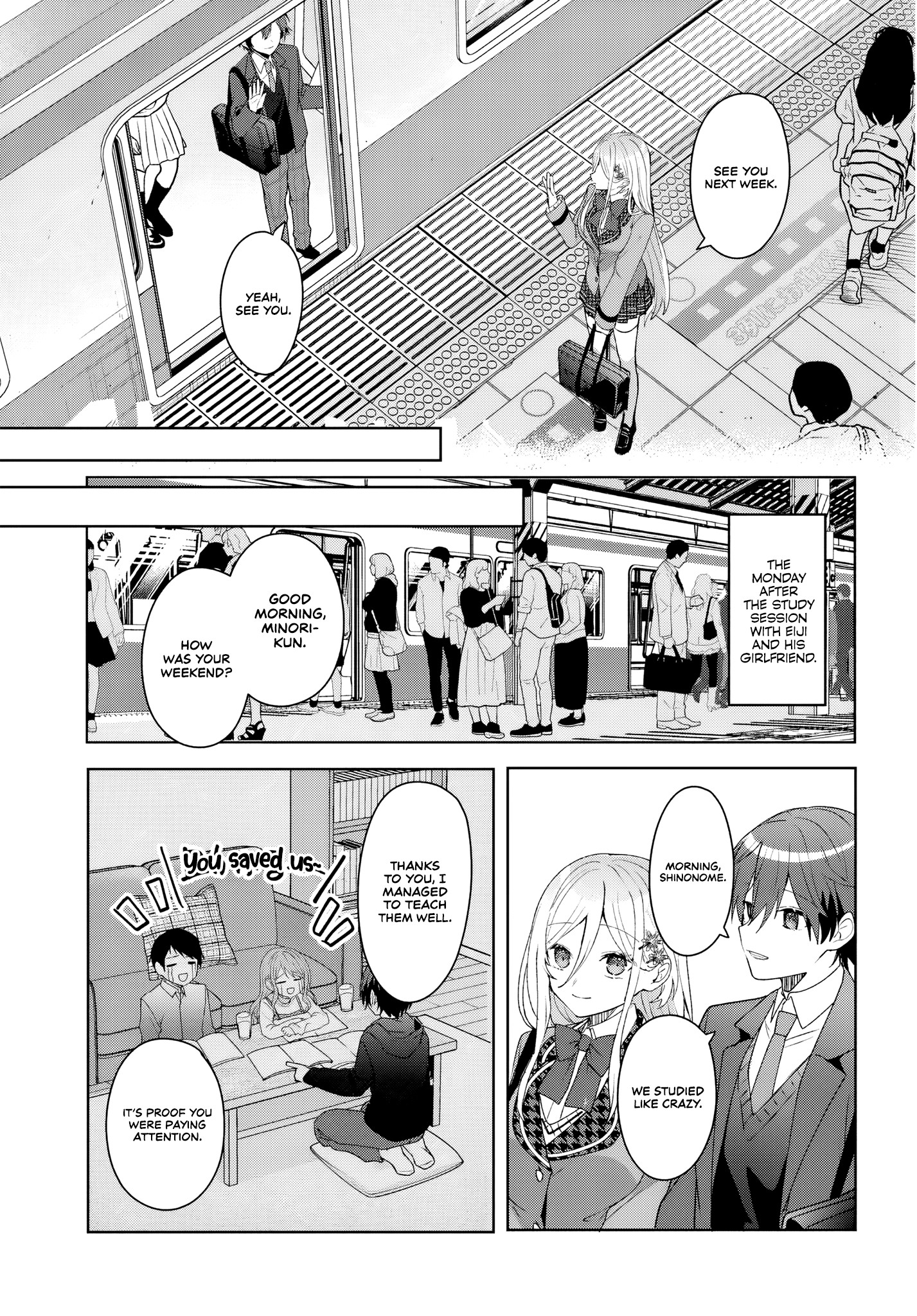 Halaman dari Takou no Koori Hime o Tasuketara, Otomodachi kara Hajimeru Koto ni Narimashita Chapter 4.1