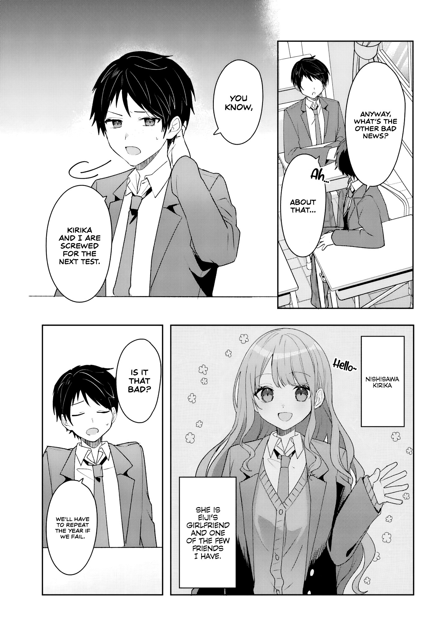 Halaman dari Takou no Koori Hime o Tasuketara, Otomodachi kara Hajimeru Koto ni Narimashita Chapter 4.1