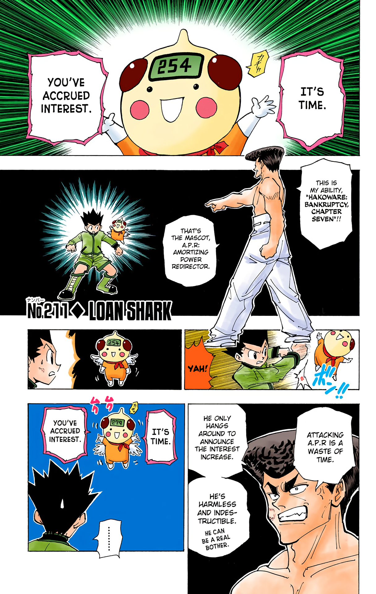 Halaman dari Hunter x Hunter (Official Colored) Chapter 211