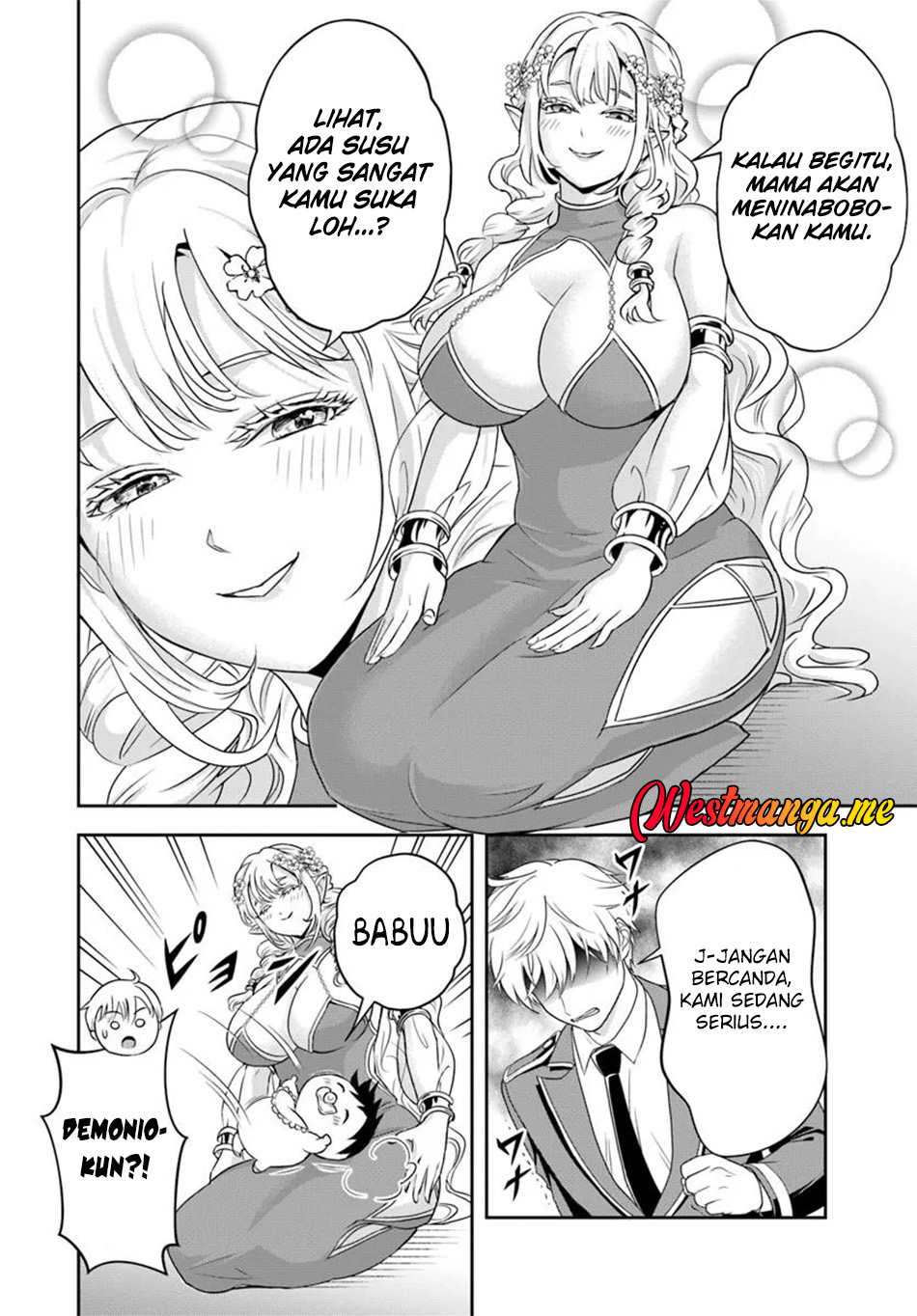 Sono Akuyaku Kizoku, Mama Heroine ga Sukisugiru: Shinshi na Doryoku de Saikyou to Nari Fuguu na Oshi Chara Tasukemakuru Chapter 22.1 - halaman 7