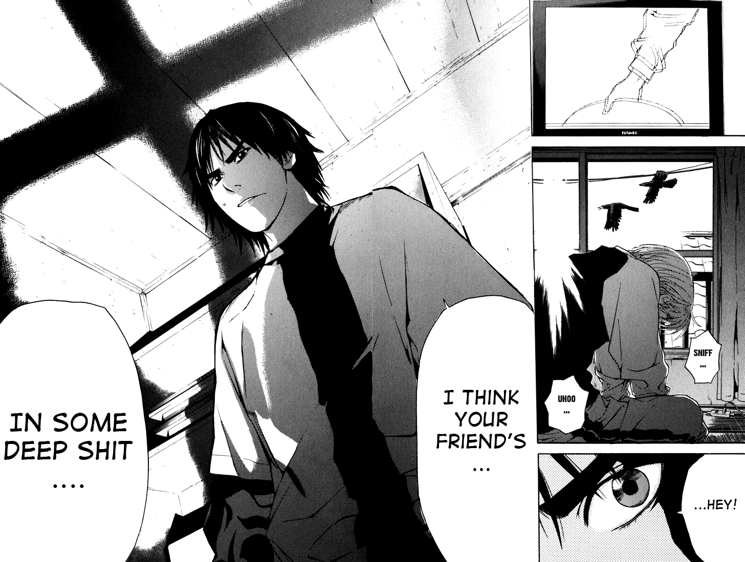Halaman dari IWGP - Denshi no Hoshi Chapter 1