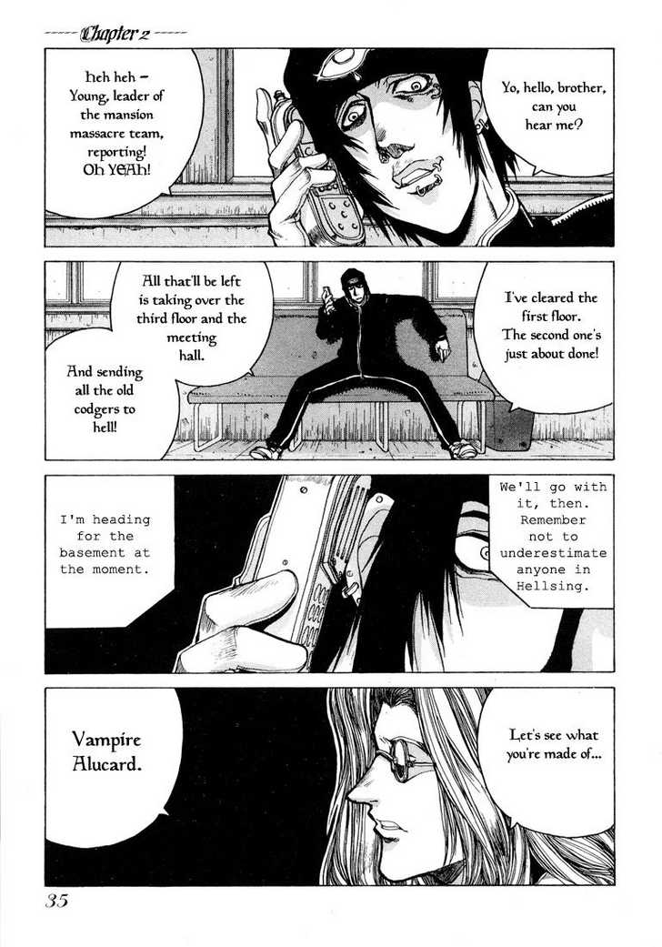Halaman dari Hellsing Chapter 8