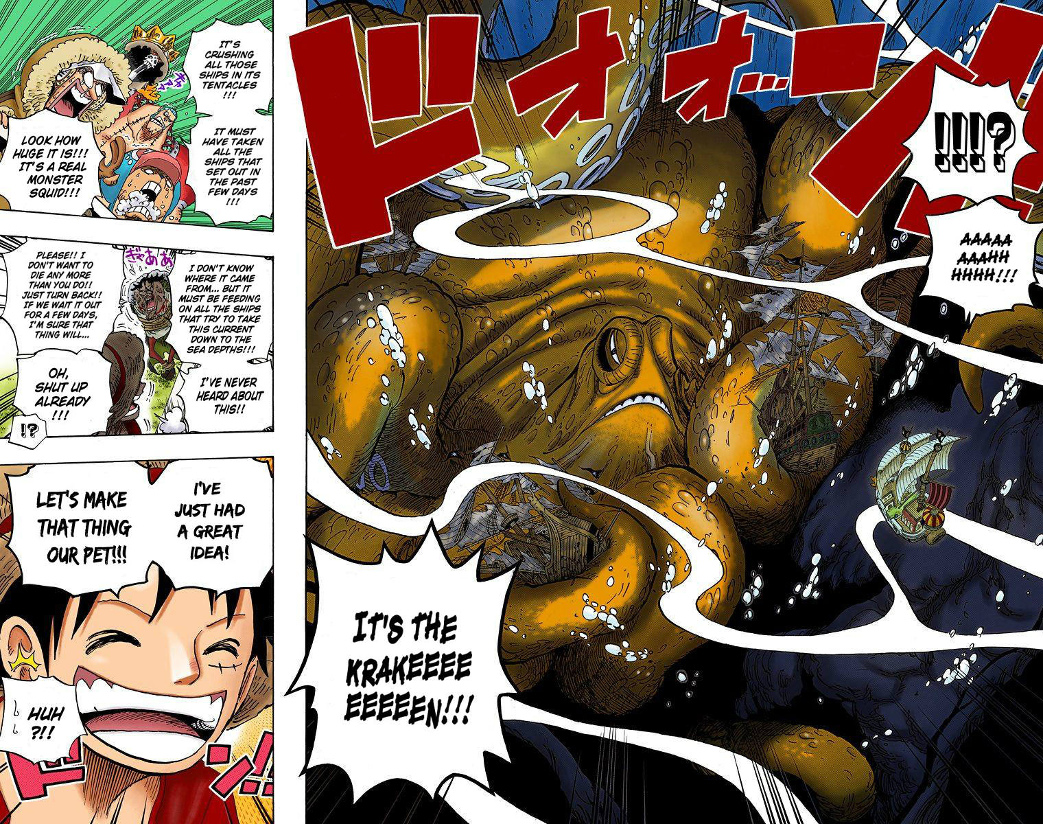 Halaman dari One Piece (Official Colored) Chapter 604