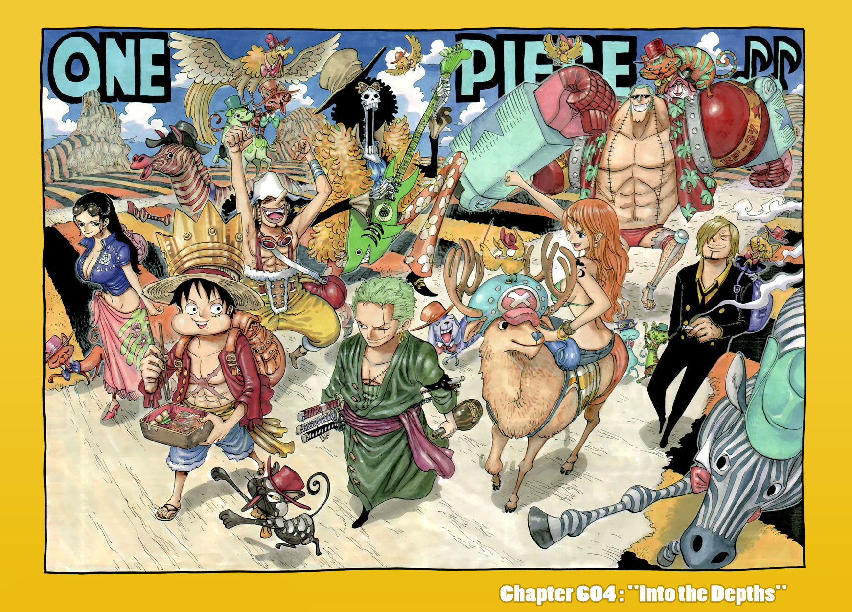 Halaman dari One Piece (Official Colored) Chapter 604