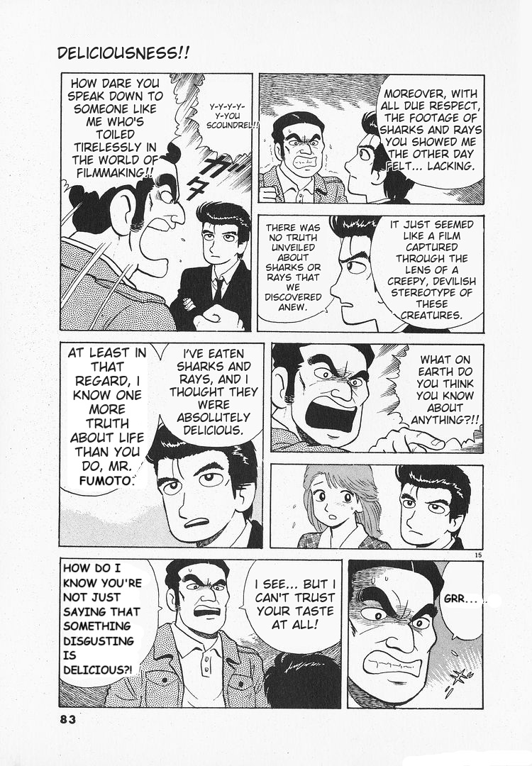 Halaman dari Oishinbo Chapter 153