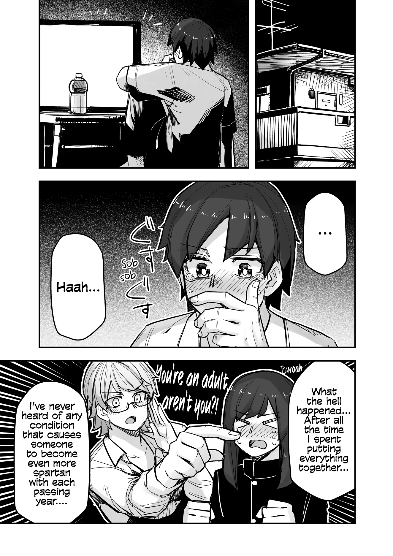 Halaman dari Ikemen Joshi to Josou Danshi Chapter 101
