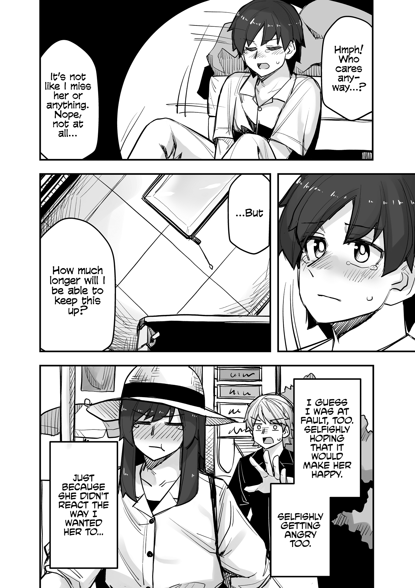 Halaman dari Ikemen Joshi to Josou Danshi Chapter 101