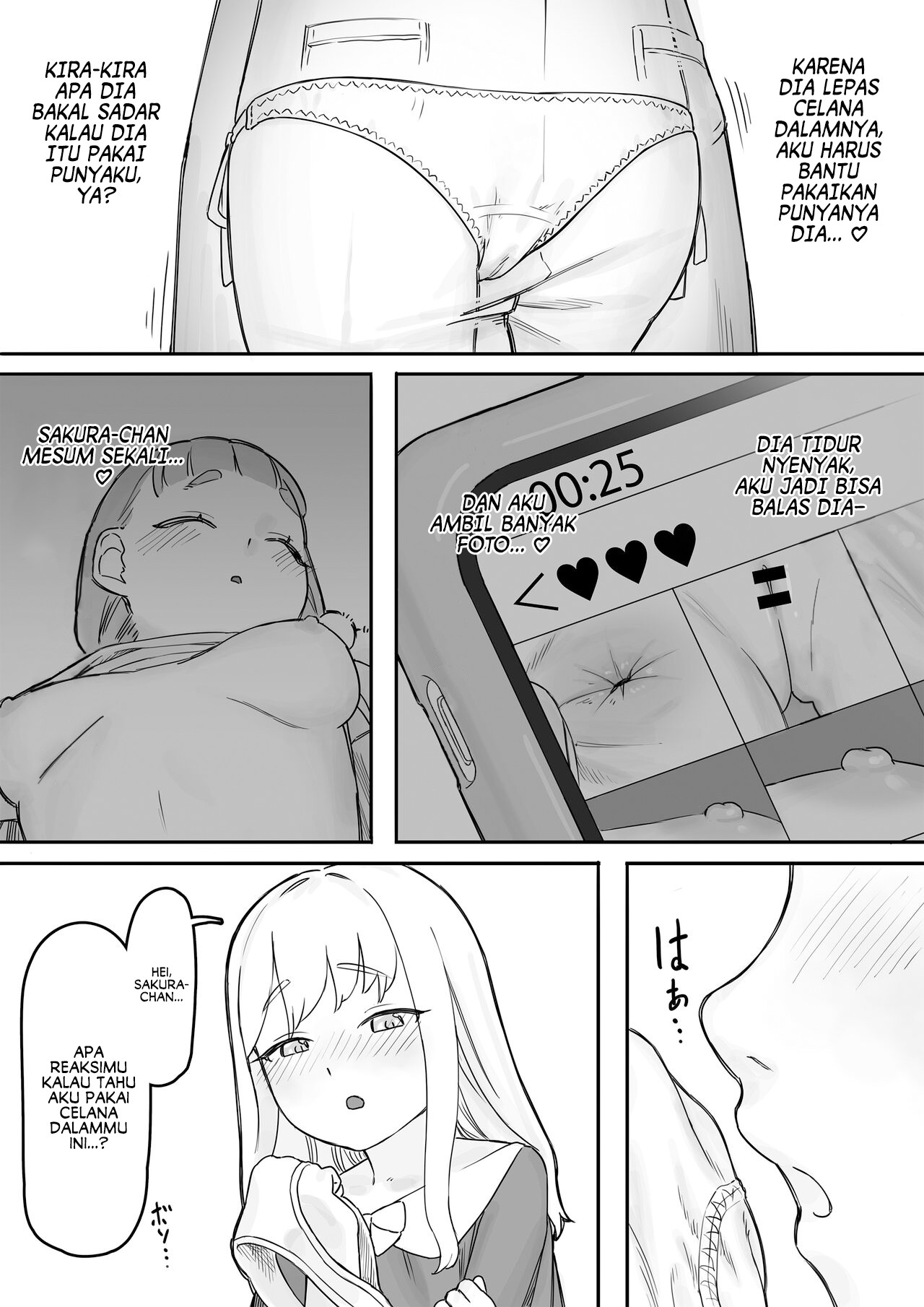 Mai'chan's Fake-Sleeping Temptation Sex Chapter 2 - halaman 27