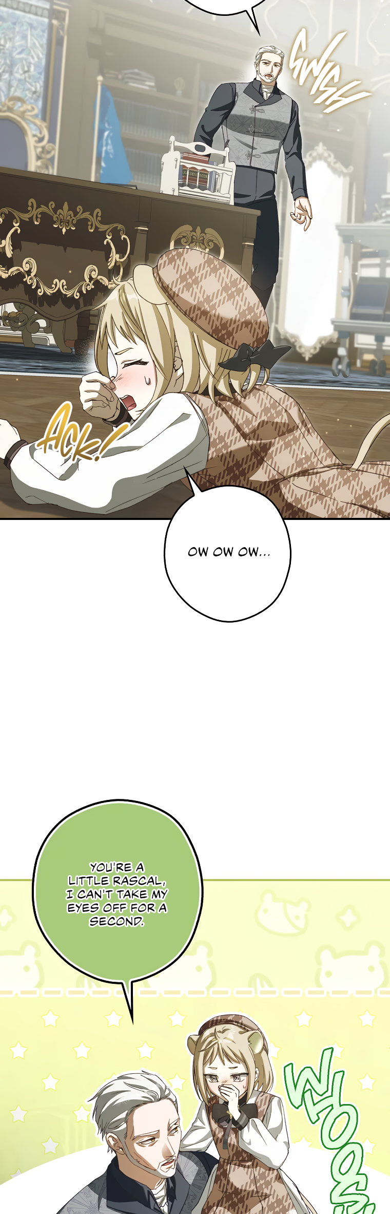 Halaman dari Cinderella's Pocket-Sized Protector Chapter 10