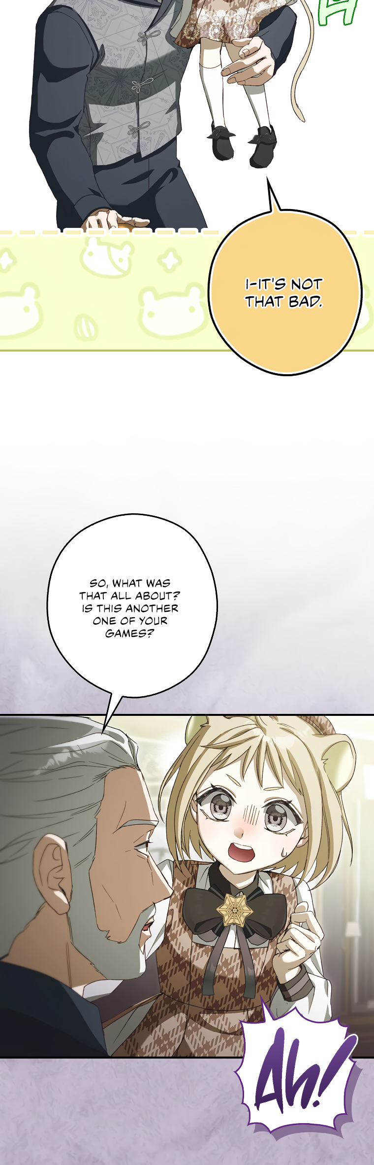 Halaman dari Cinderella's Pocket-Sized Protector Chapter 10