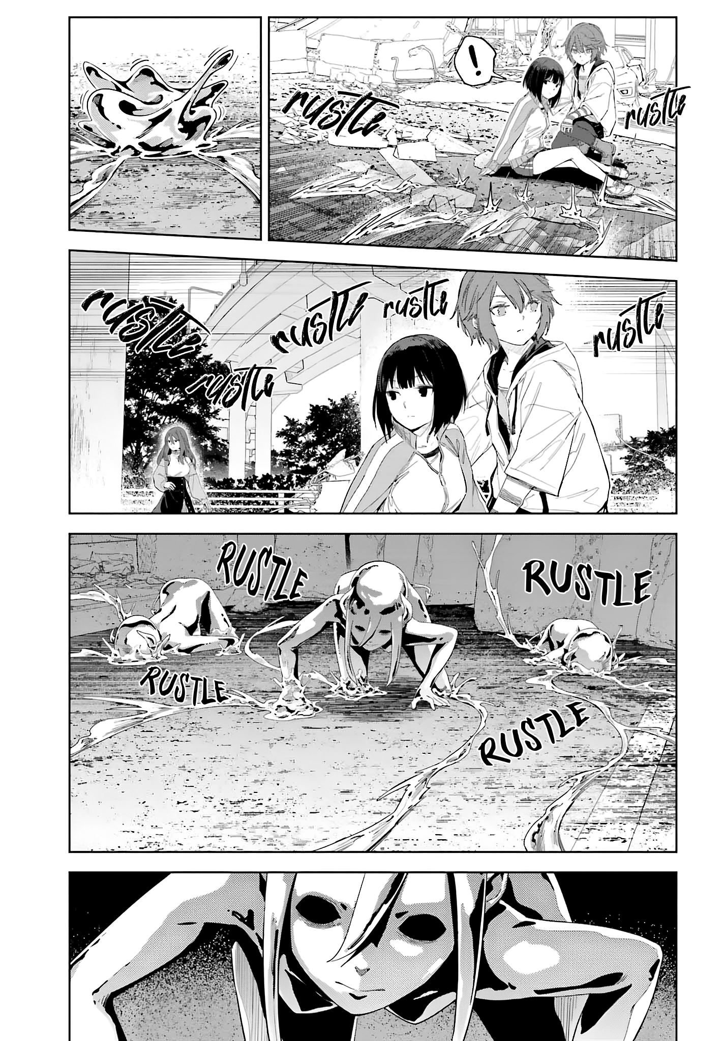 Halaman dari Toaru Anbu no ITEM Chapter 4