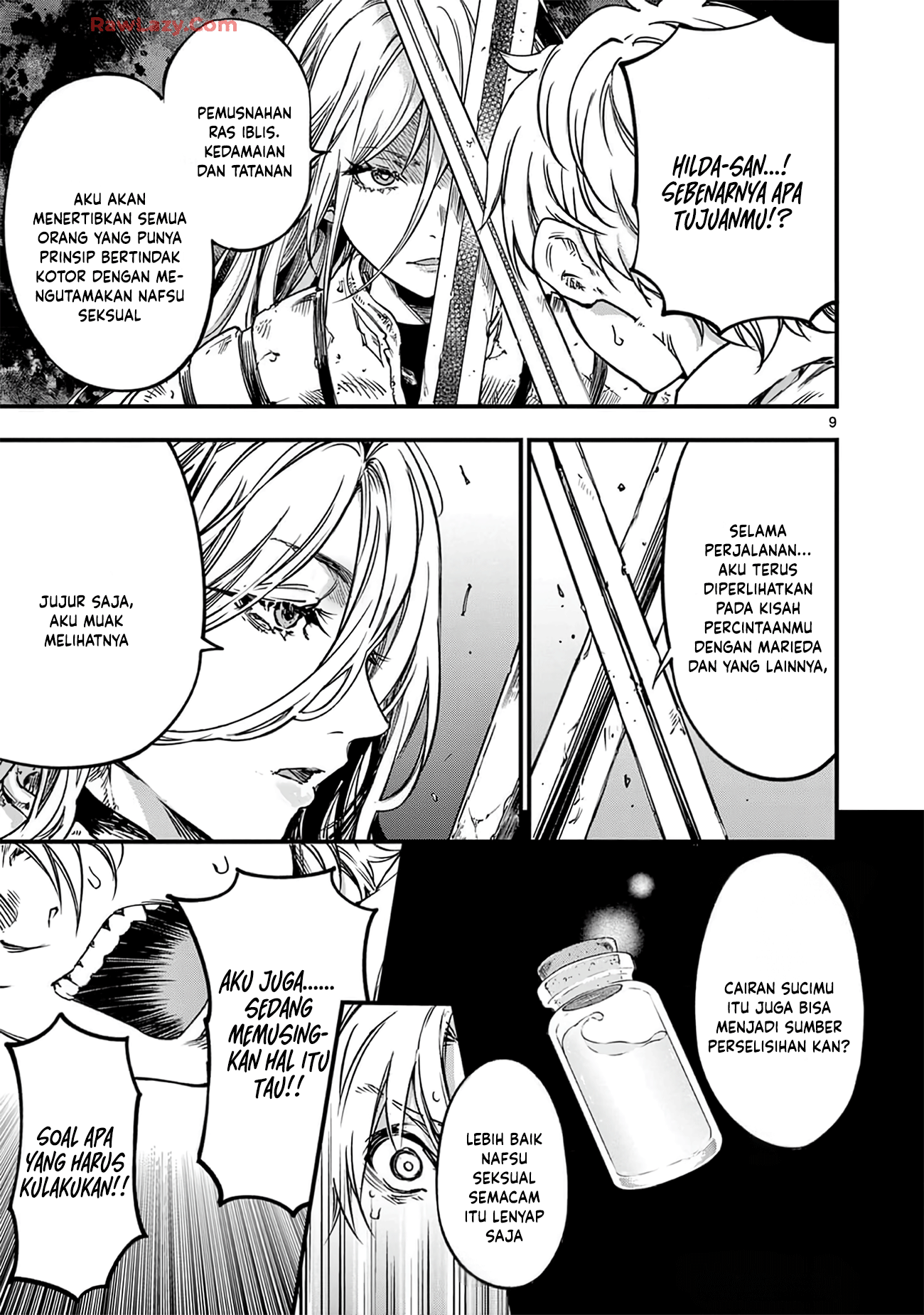Lilia Pregnant the World End Chapter 34 - halaman 11