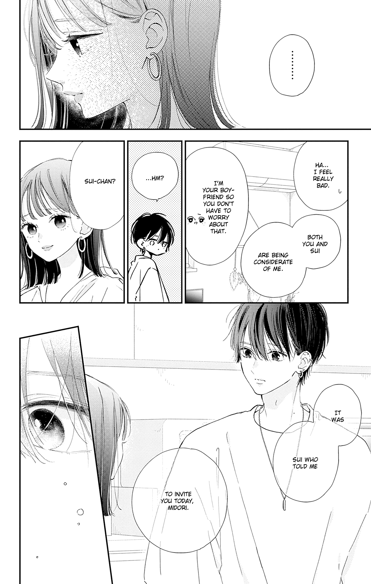 Halaman dari Onee-chan no Midori-kun Chapter 8