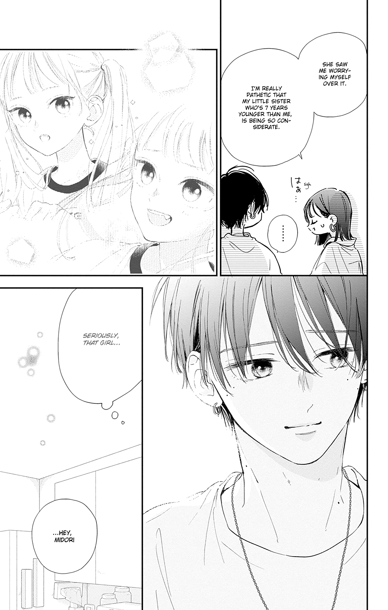 Halaman dari Onee-chan no Midori-kun Chapter 8