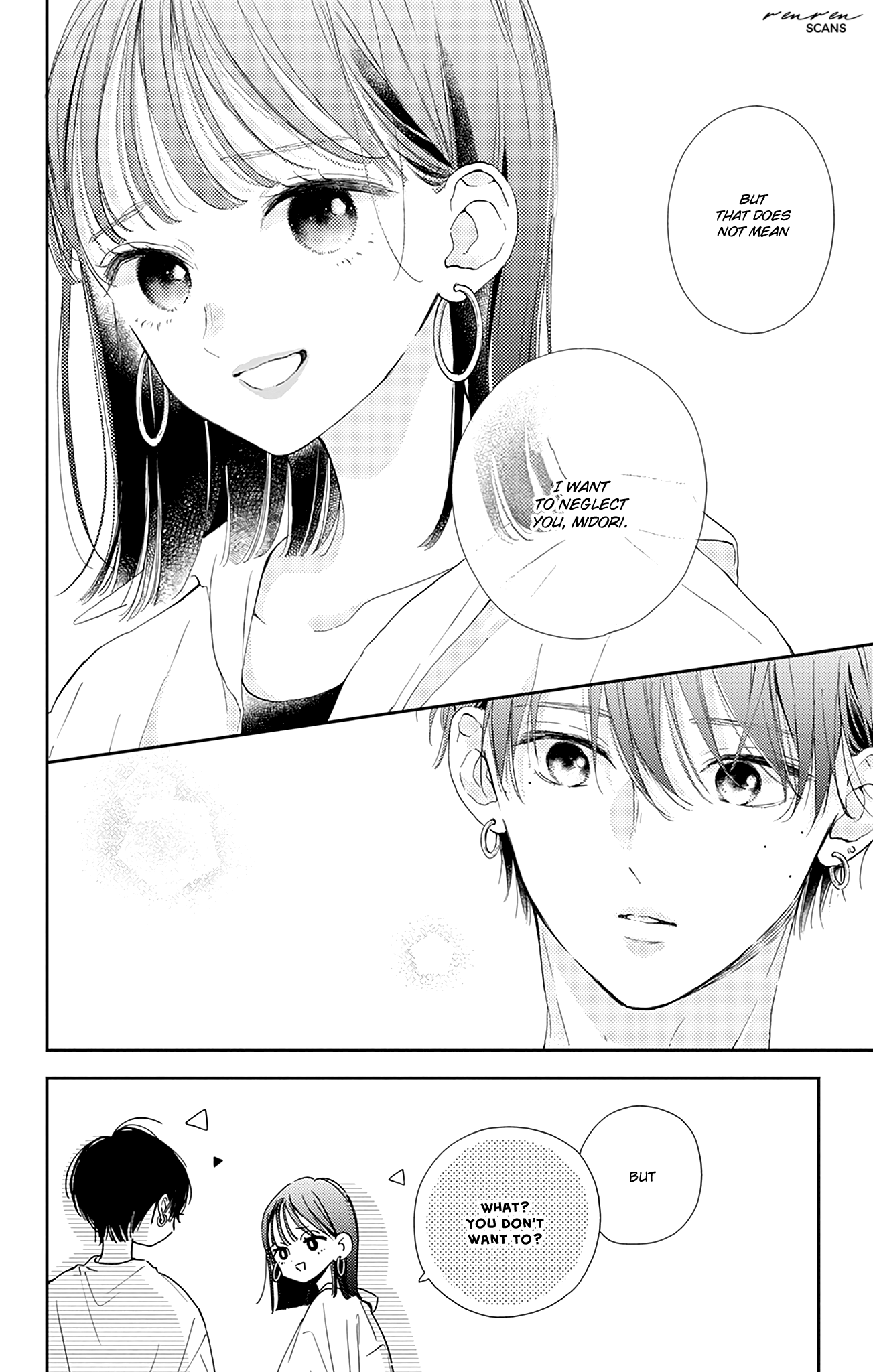 Halaman dari Onee-chan no Midori-kun Chapter 8