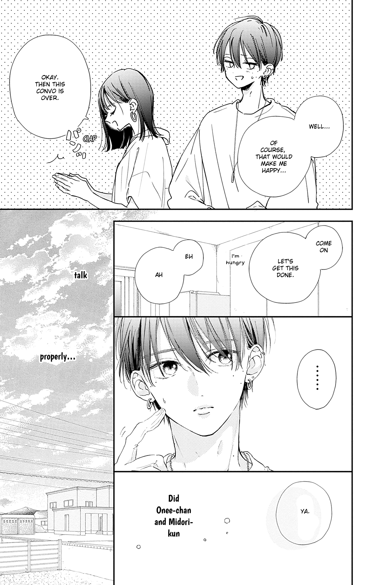 Halaman dari Onee-chan no Midori-kun Chapter 8