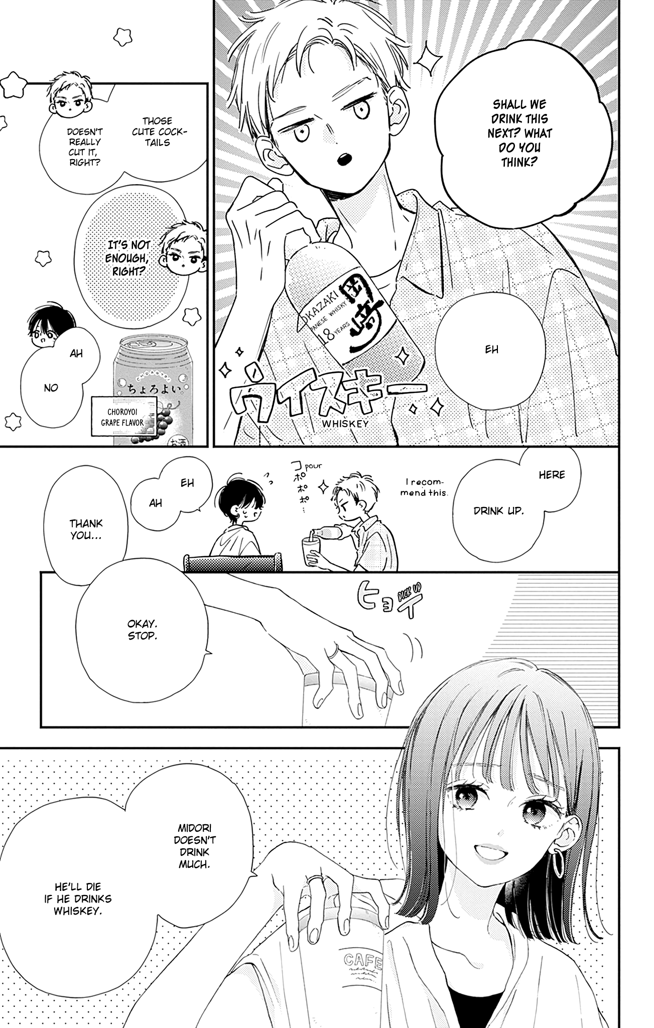 Halaman dari Onee-chan no Midori-kun Chapter 8