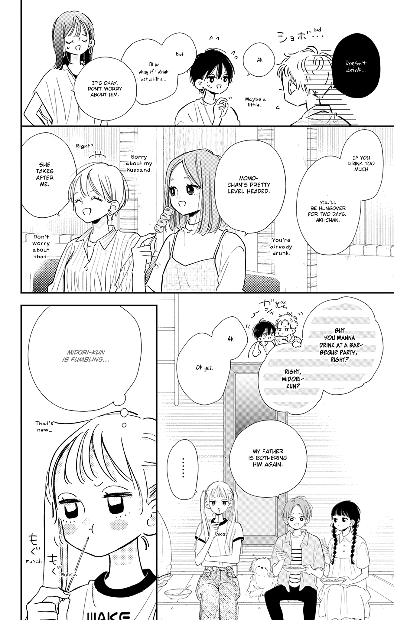 Halaman dari Onee-chan no Midori-kun Chapter 8