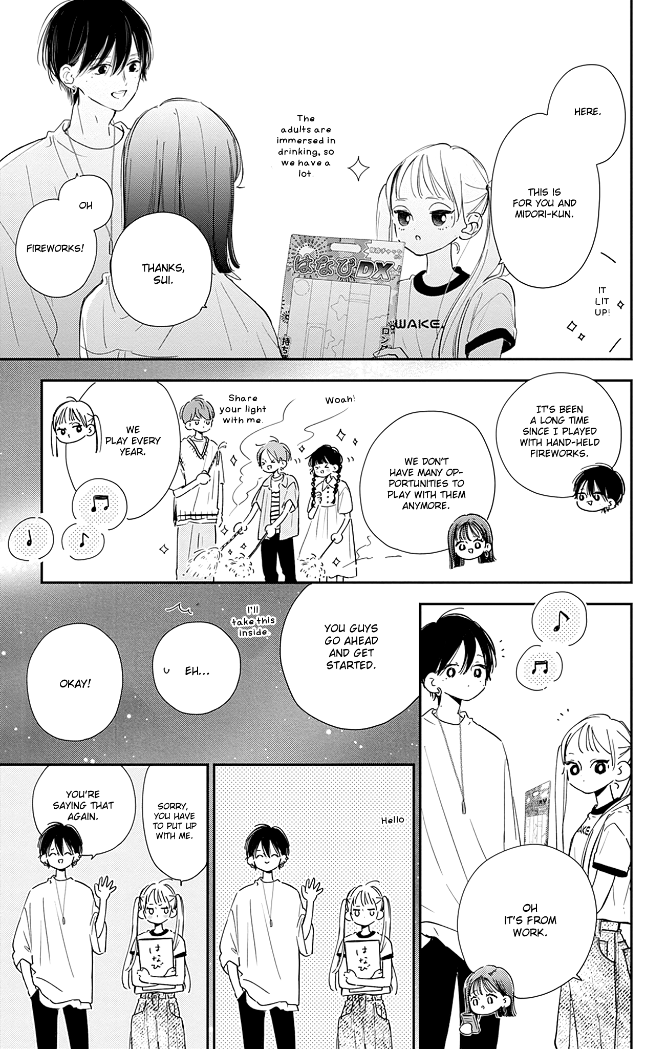 Halaman dari Onee-chan no Midori-kun Chapter 8