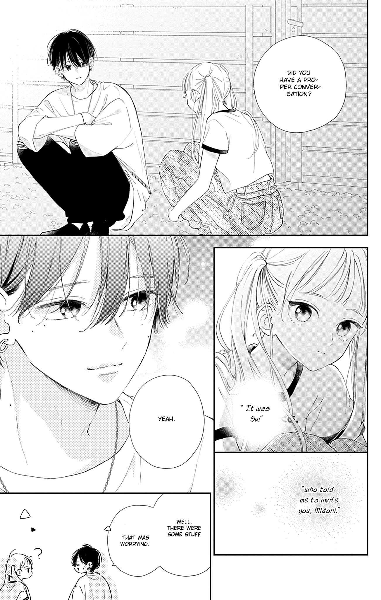 Halaman dari Onee-chan no Midori-kun Chapter 8