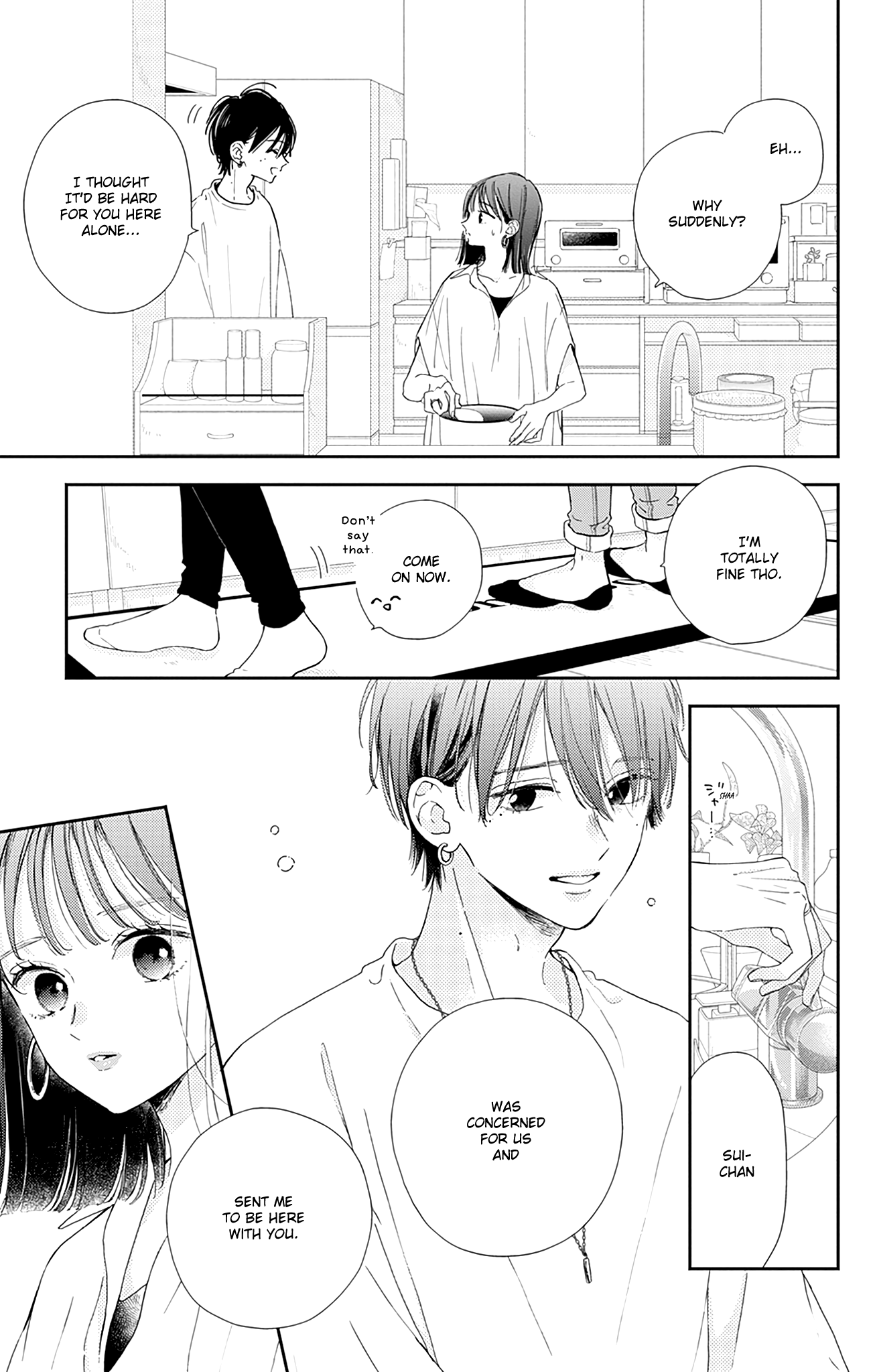 Halaman dari Onee-chan no Midori-kun Chapter 8