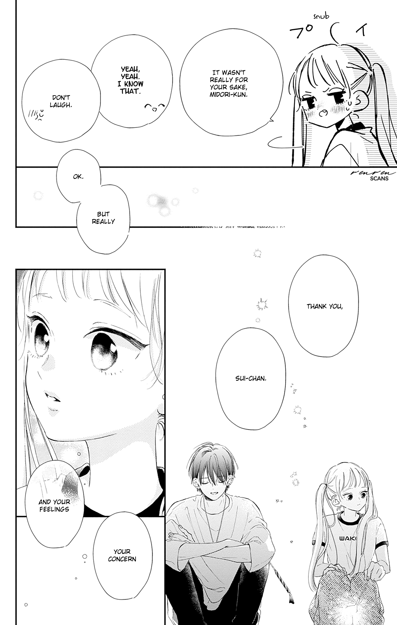 Halaman dari Onee-chan no Midori-kun Chapter 8