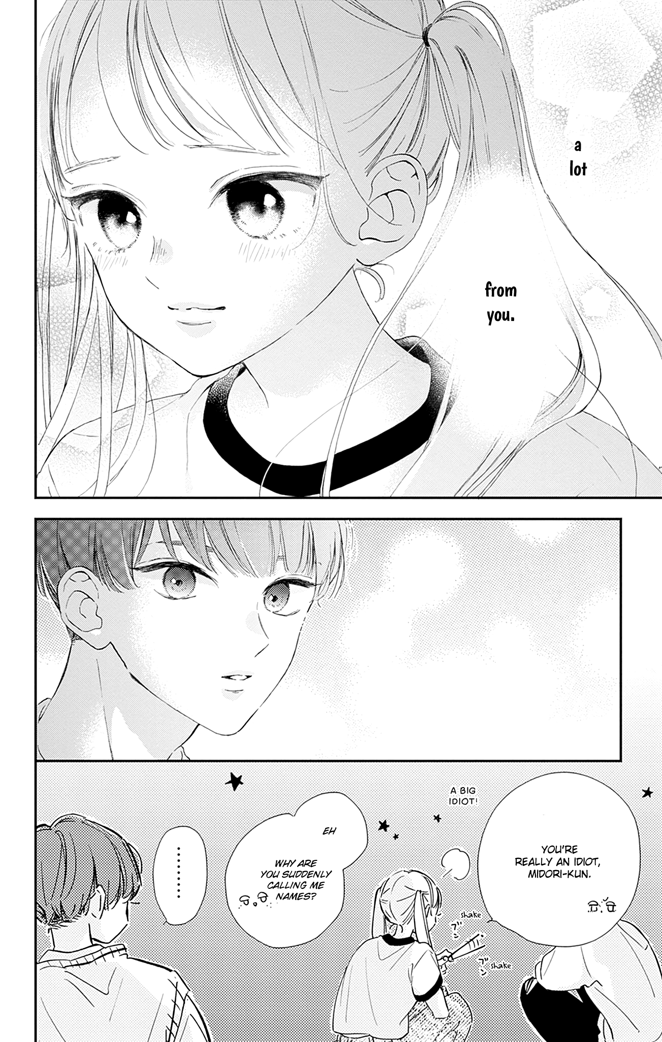 Halaman dari Onee-chan no Midori-kun Chapter 8