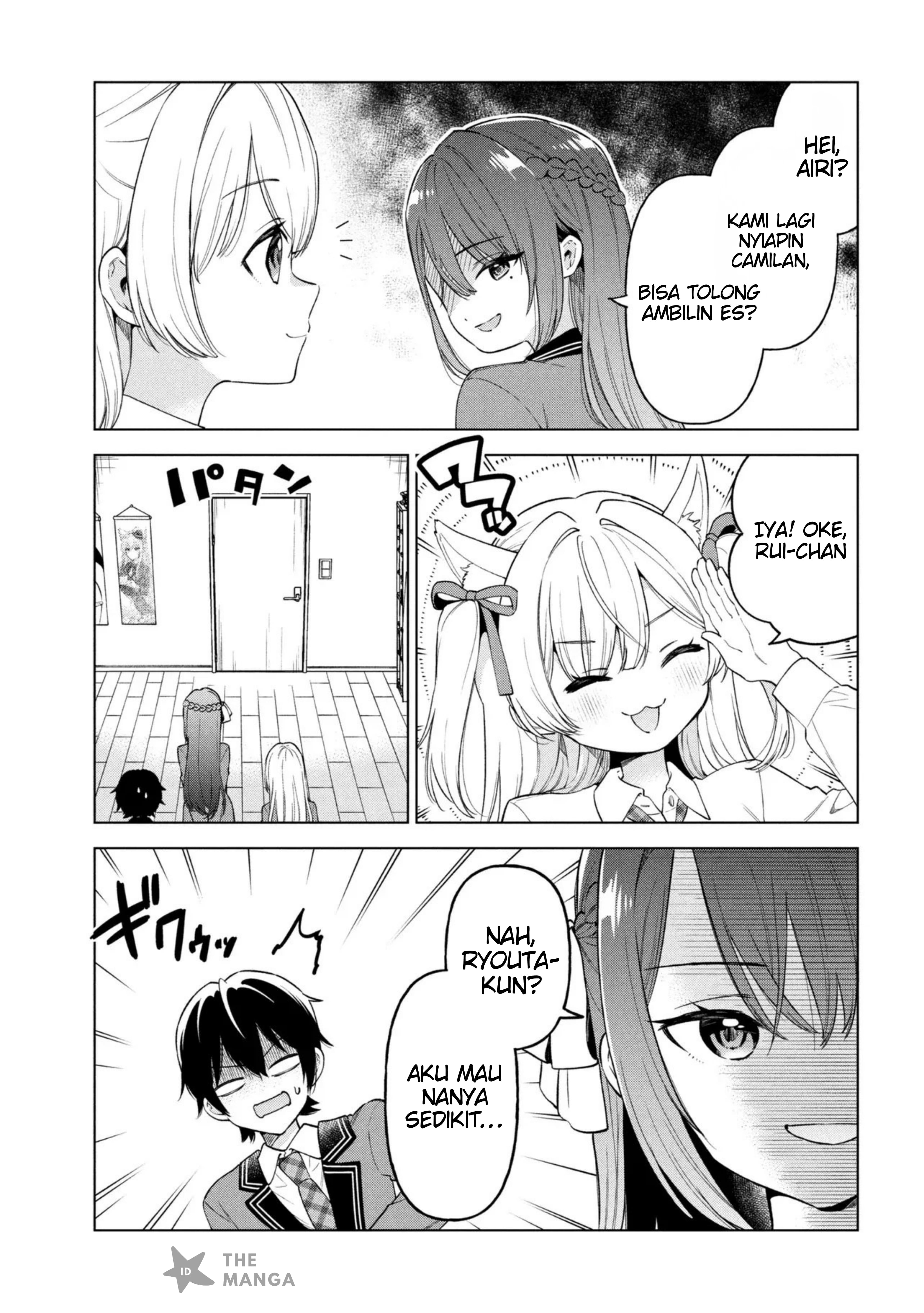 Inkya no Ore ga Sekigae de S-kyuu Bishoujo ni Kakomaretara Himitsu no Kankei ga Hajimatta. Chapter 10 - halaman 13