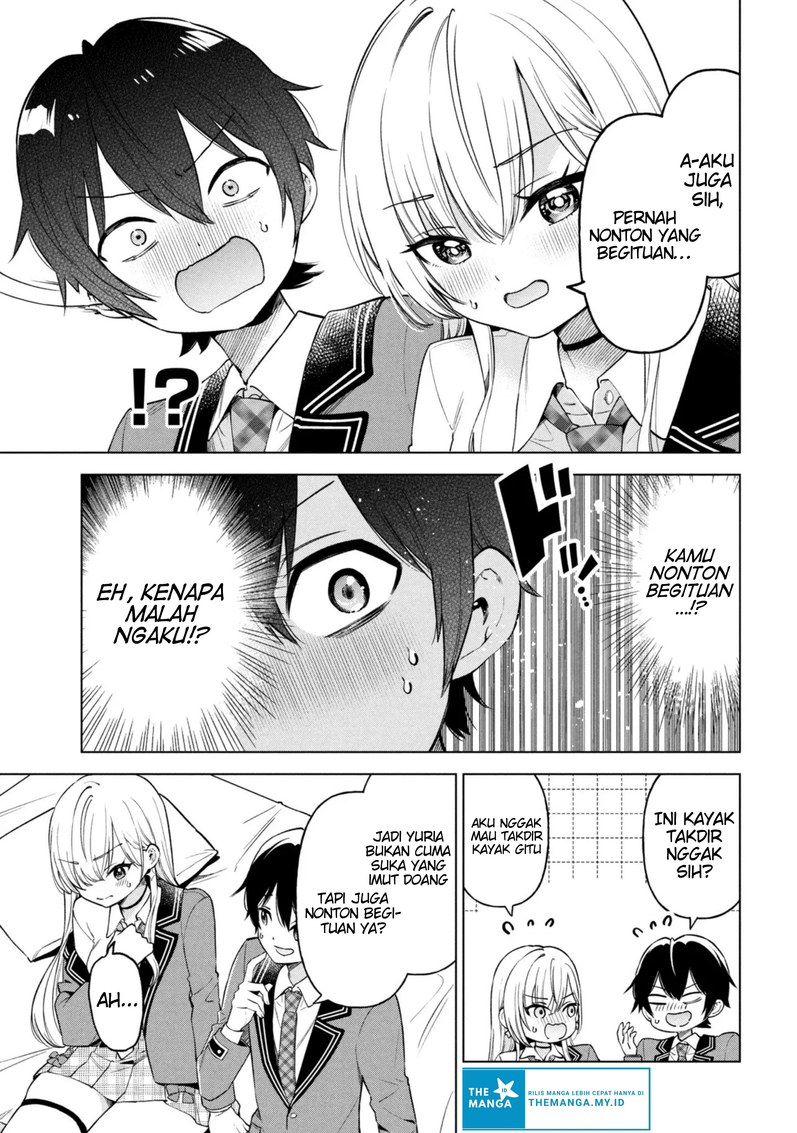Inkya no Ore ga Sekigae de S-kyuu Bishoujo ni Kakomaretara Himitsu no Kankei ga Hajimatta. Chapter 10 - halaman 19