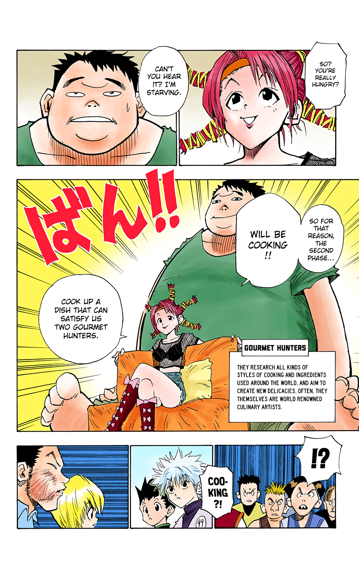Halaman dari HUNTER x HUNTER (Official Colored) Chapter 10