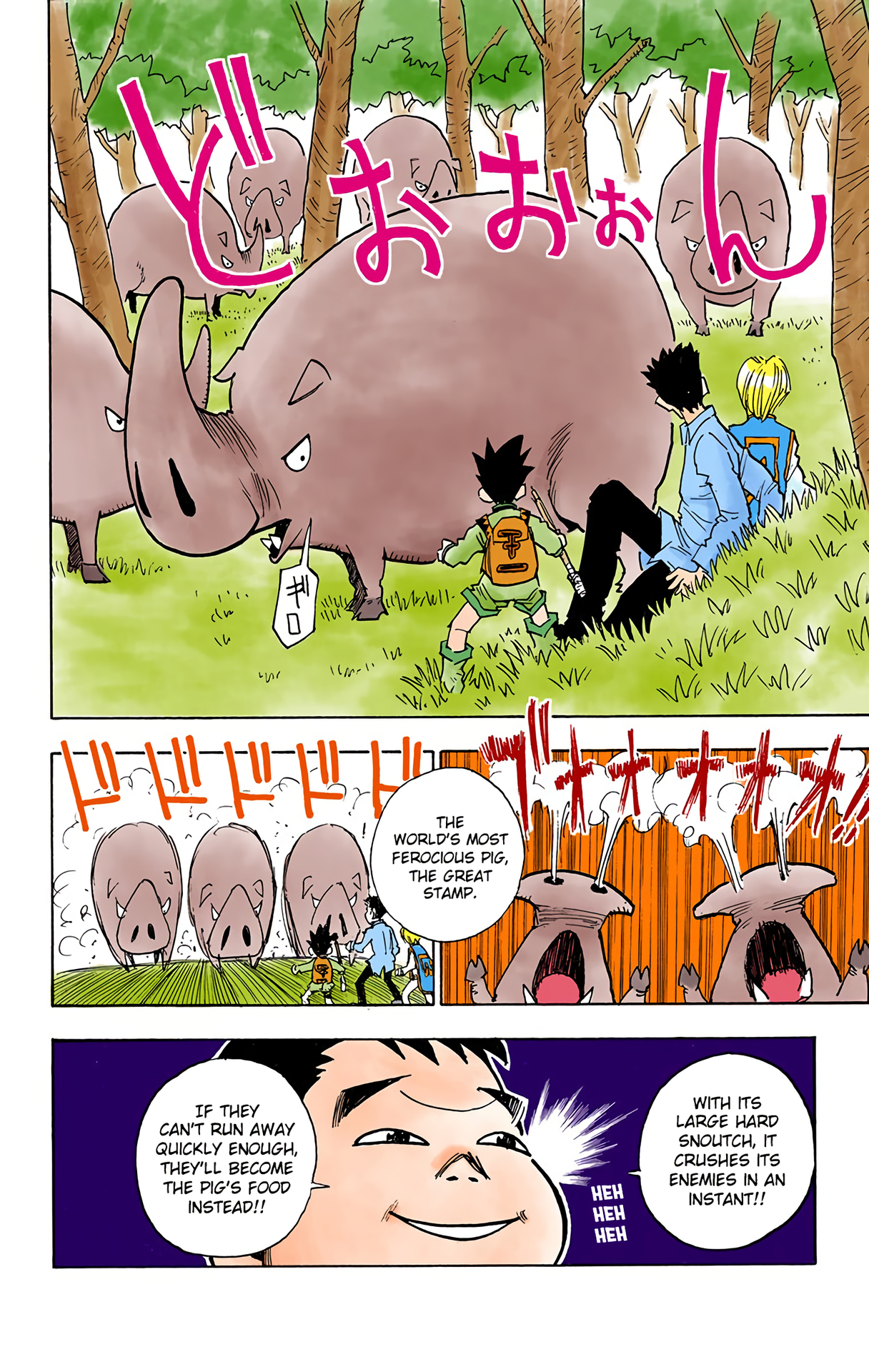 Halaman dari HUNTER x HUNTER (Official Colored) Chapter 10