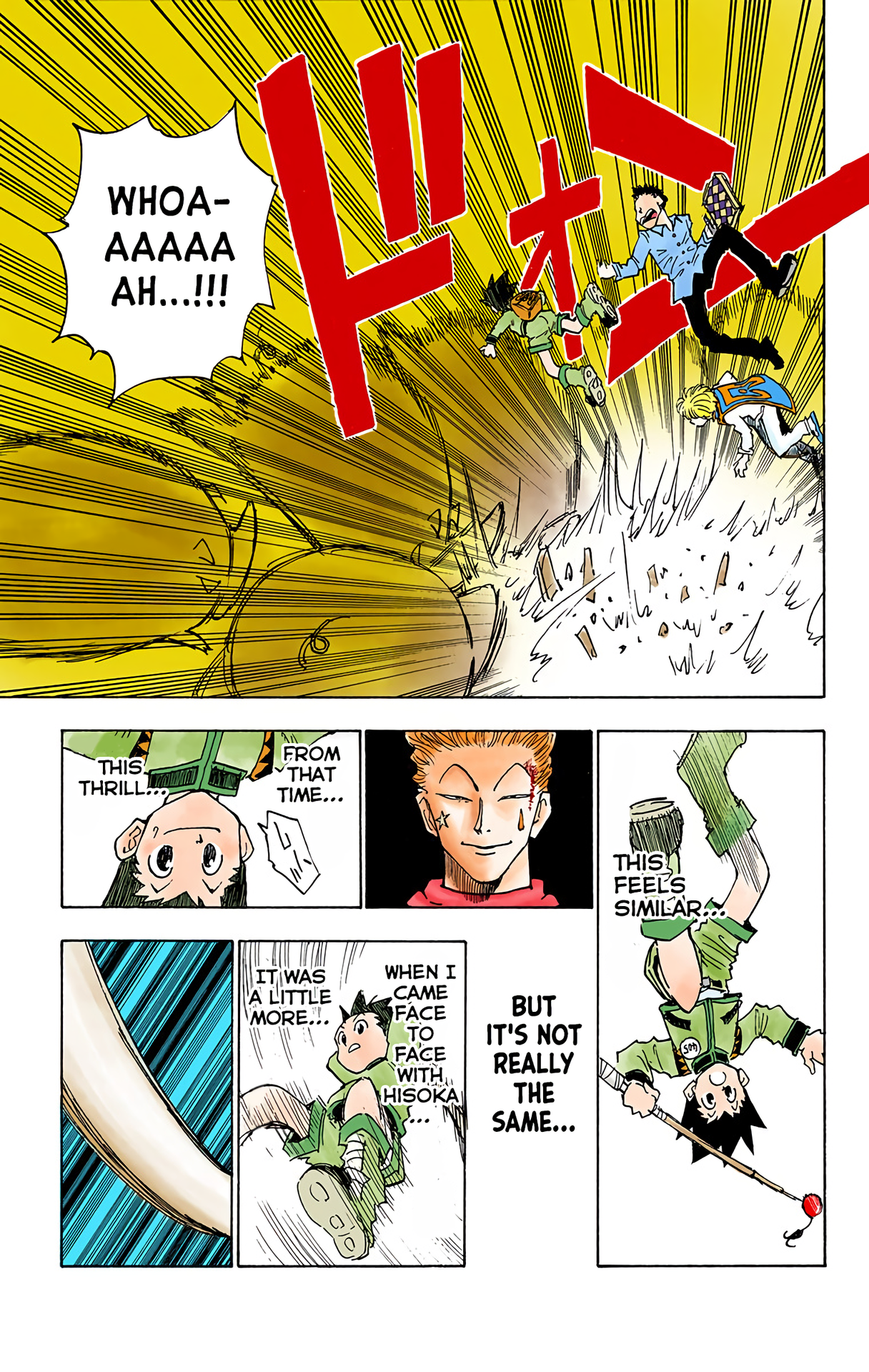 Halaman dari HUNTER x HUNTER (Official Colored) Chapter 10