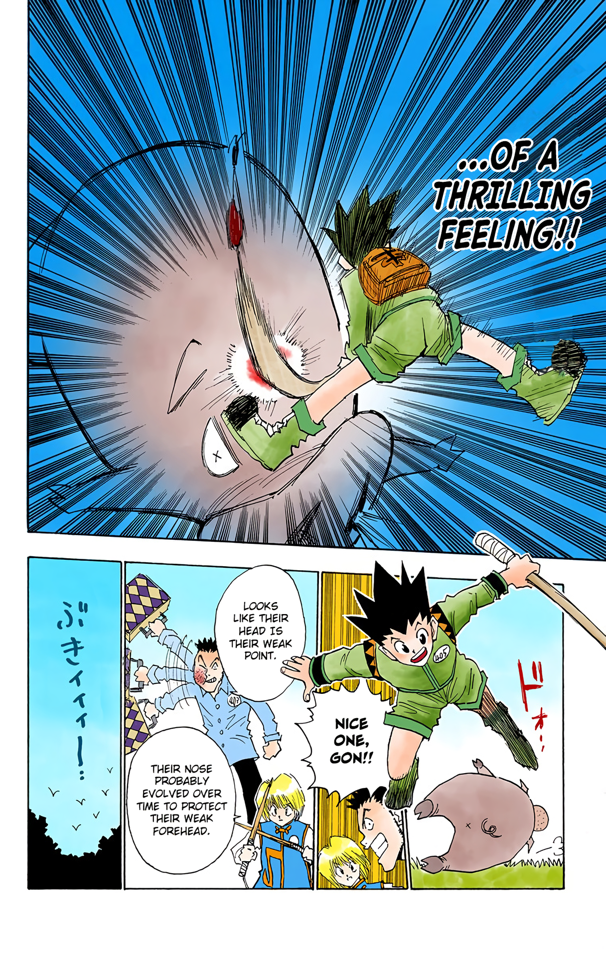 Halaman dari HUNTER x HUNTER (Official Colored) Chapter 10
