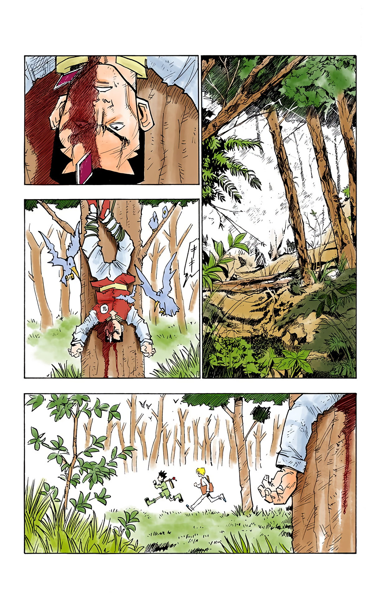 Halaman dari HUNTER x HUNTER (Official Colored) Chapter 10