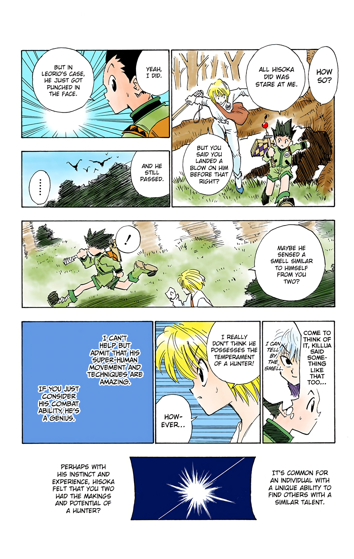 Halaman dari HUNTER x HUNTER (Official Colored) Chapter 10