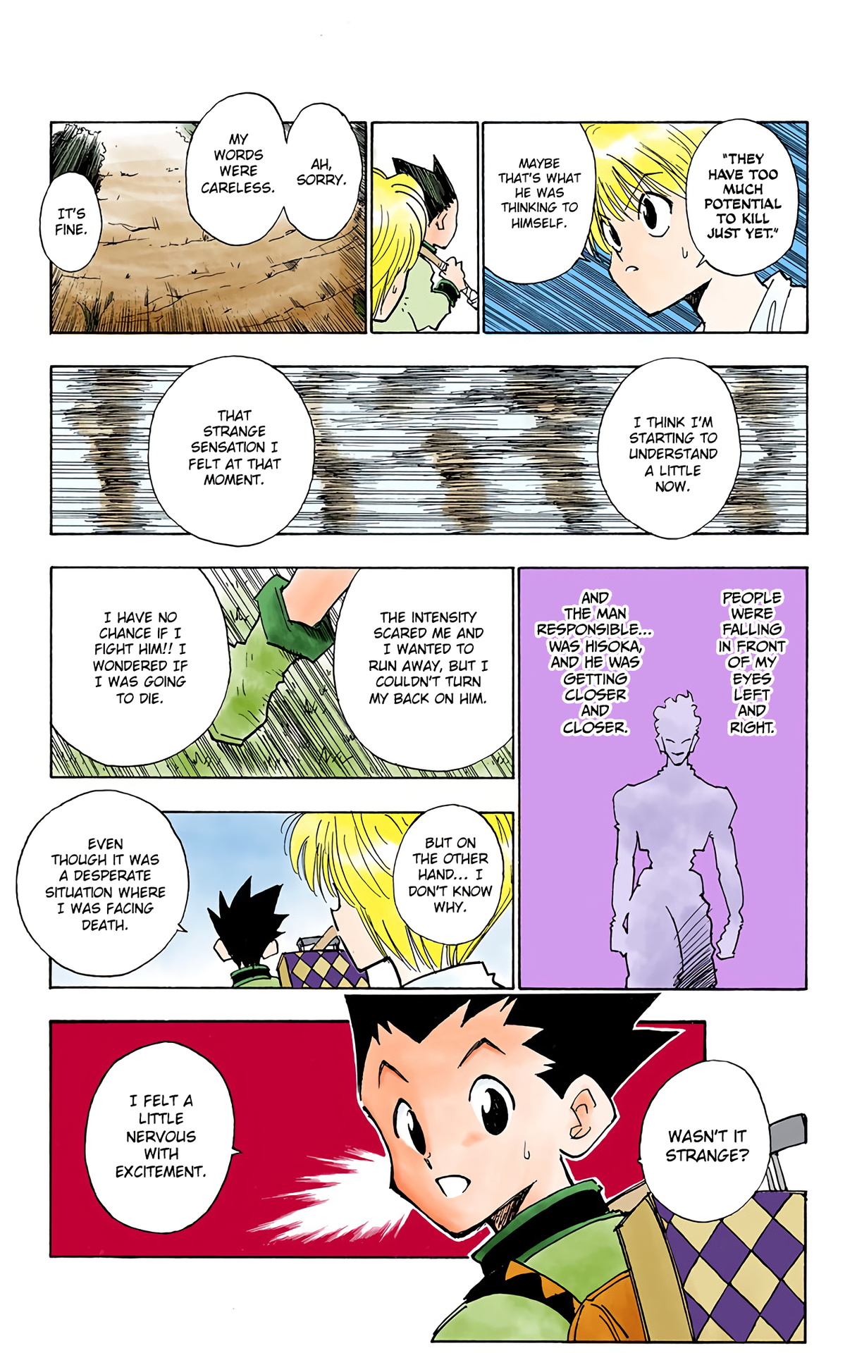 Halaman dari HUNTER x HUNTER (Official Colored) Chapter 10