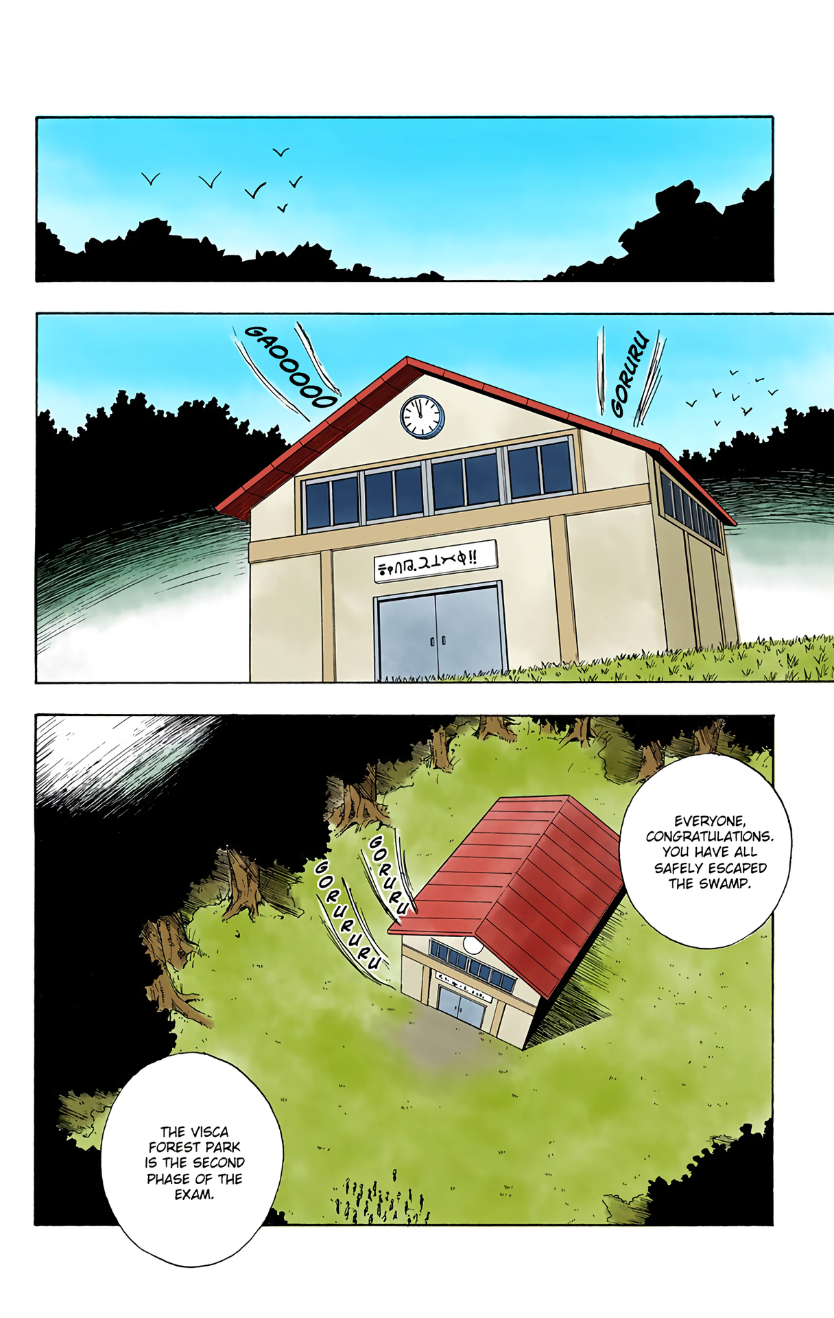 Halaman dari HUNTER x HUNTER (Official Colored) Chapter 10