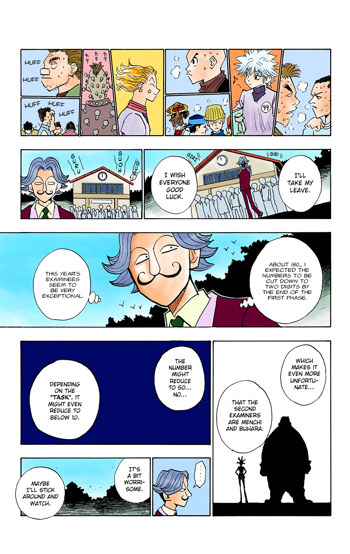 Halaman dari HUNTER x HUNTER (Official Colored) Chapter 10