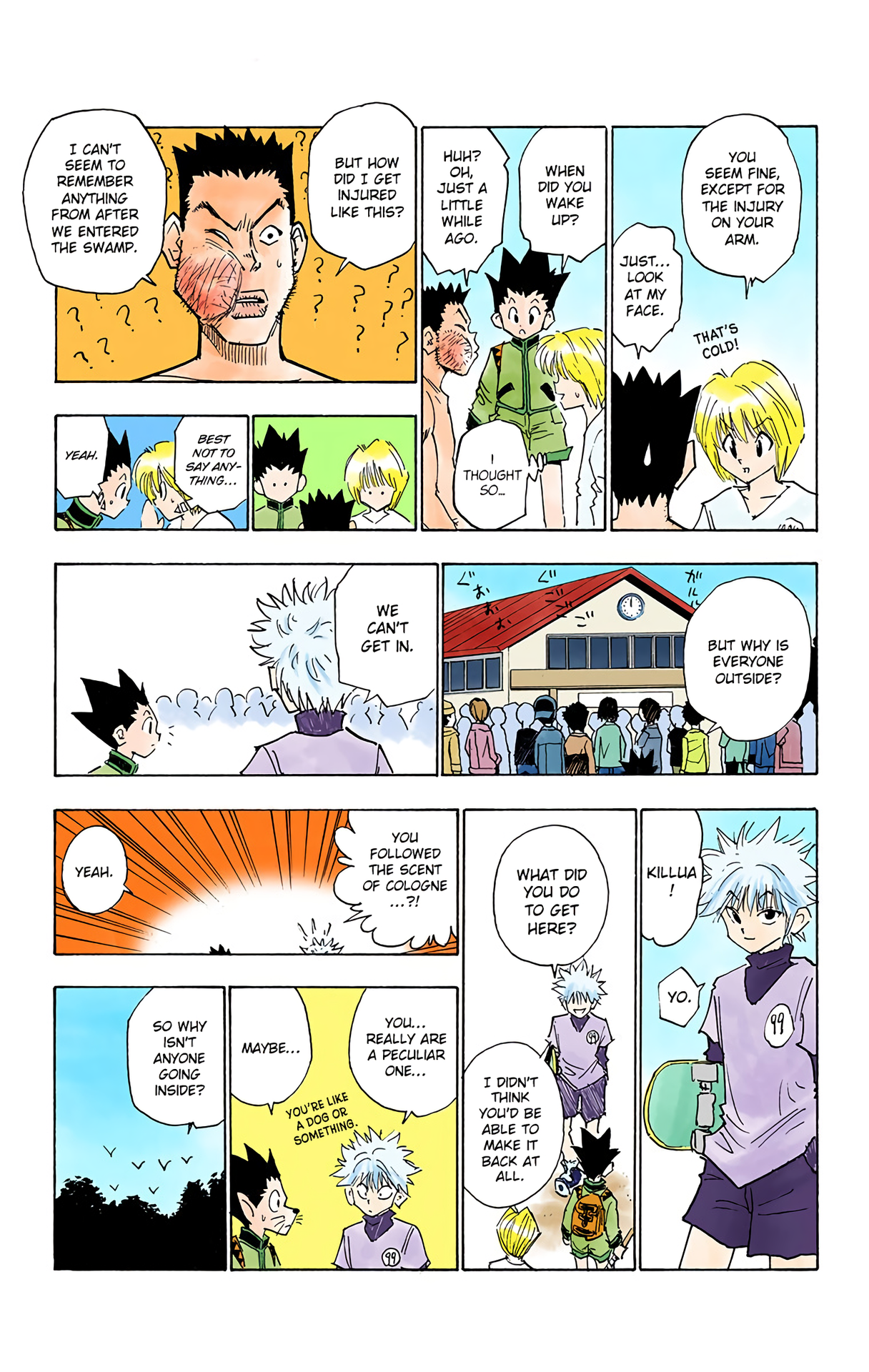Halaman dari HUNTER x HUNTER (Official Colored) Chapter 10