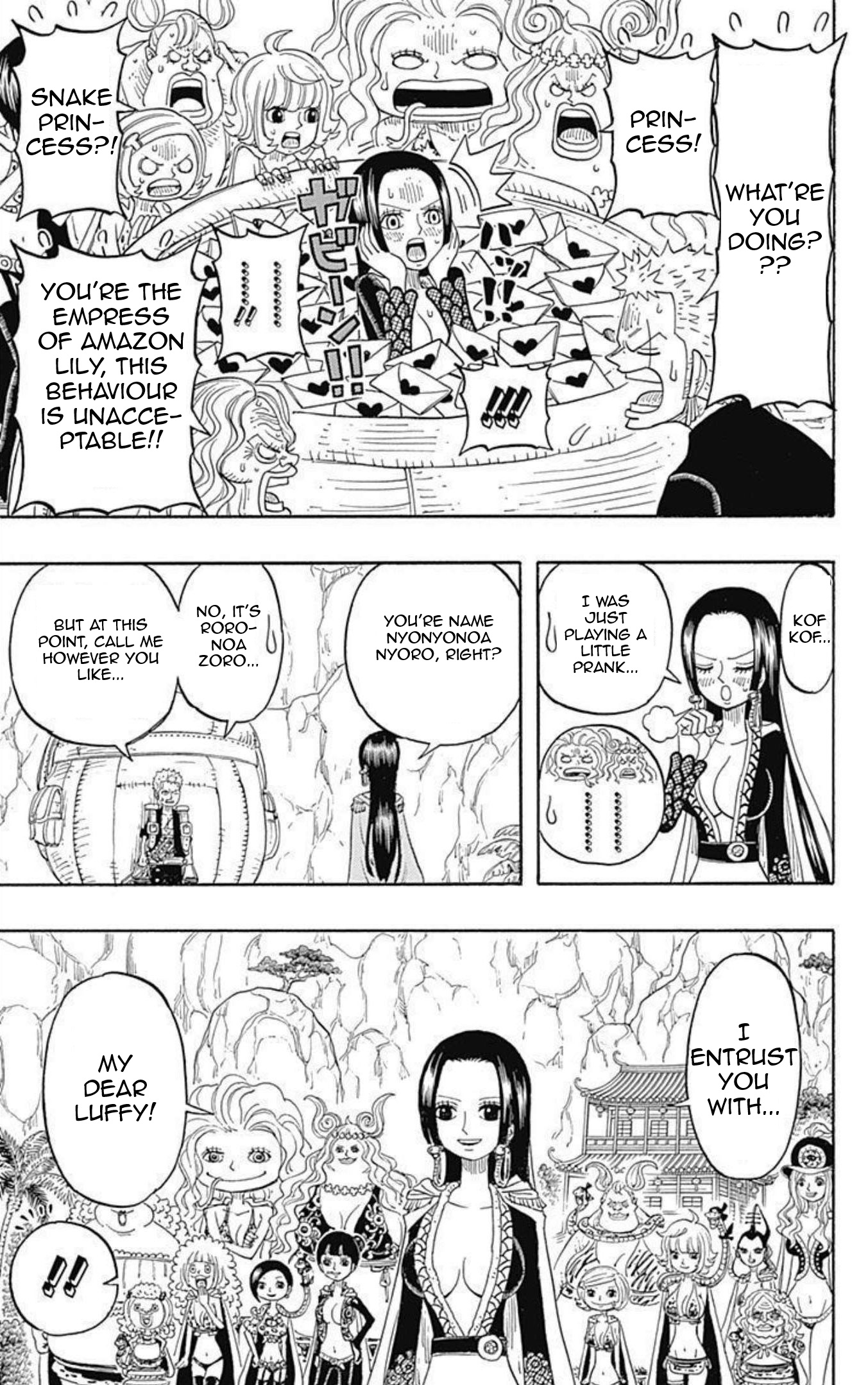 Halaman dari One Piece Party Chapter 7