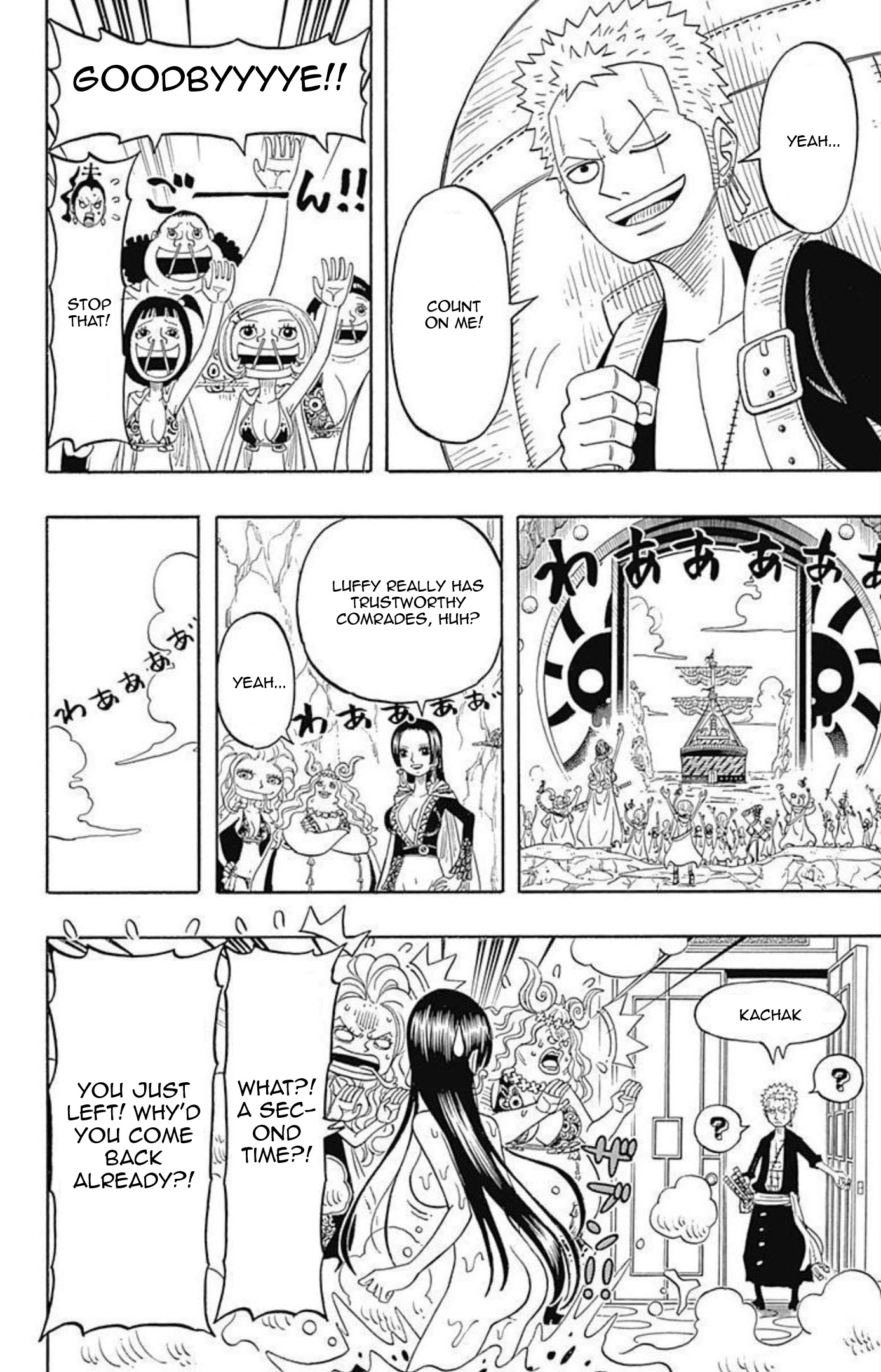 Halaman dari One Piece Party Chapter 7