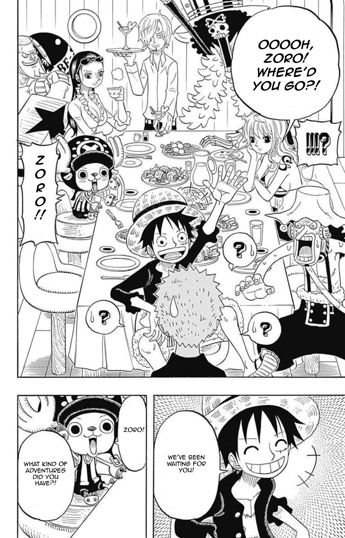 Halaman dari One Piece Party Chapter 7