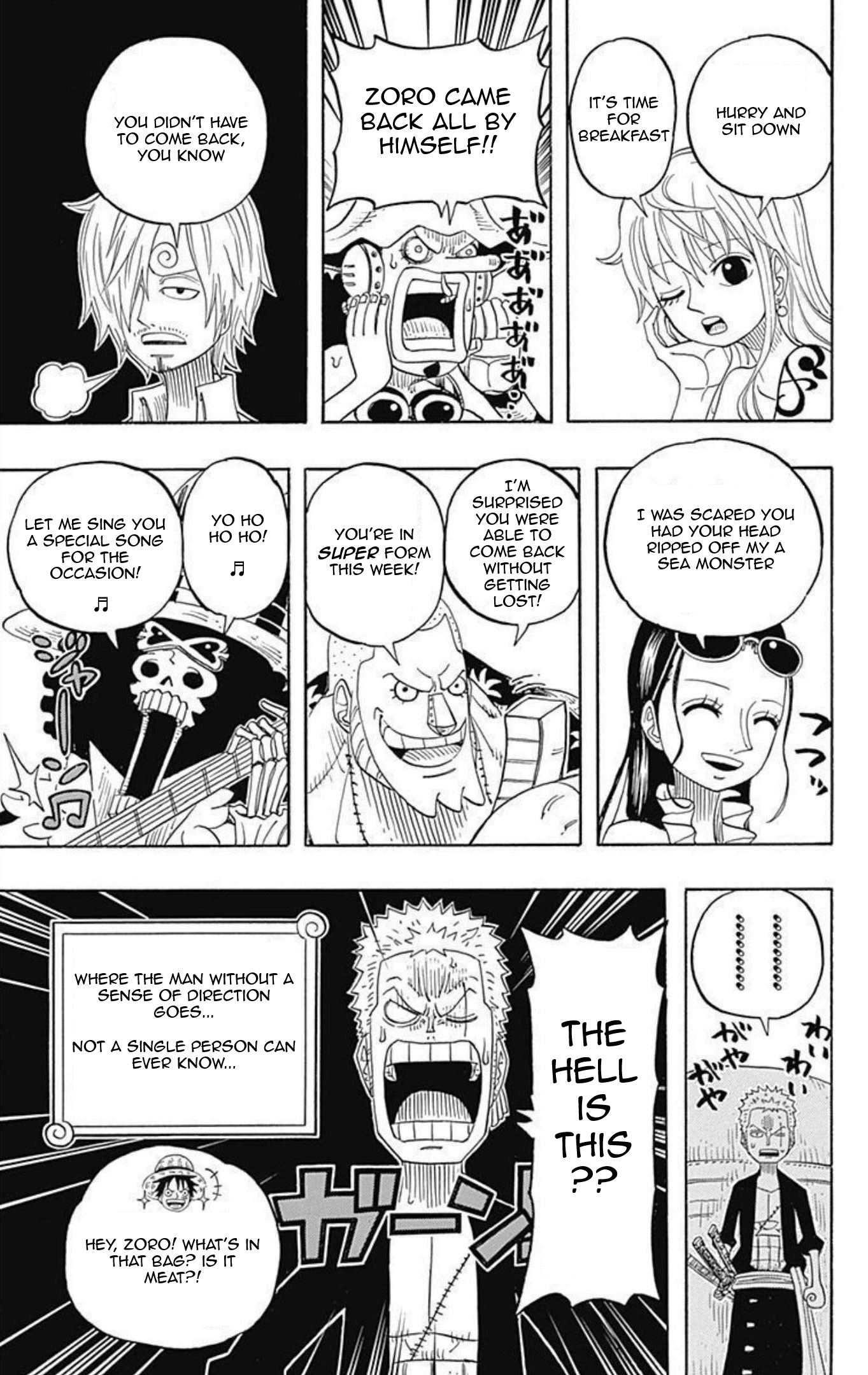 Halaman dari One Piece Party Chapter 7