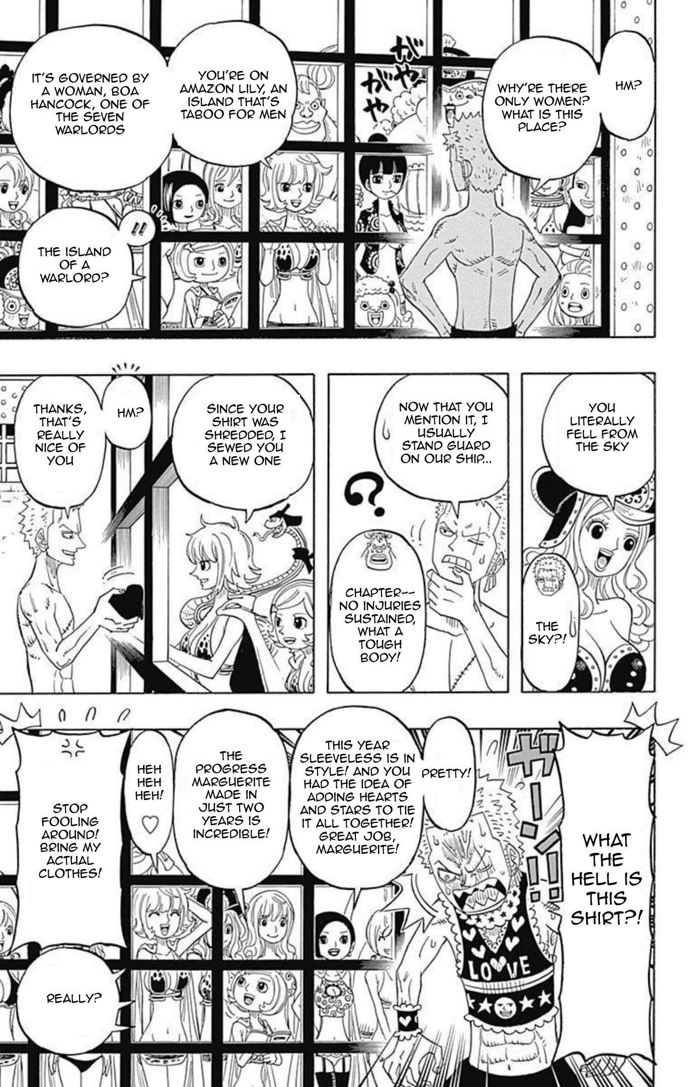 Halaman dari One Piece Party Chapter 7