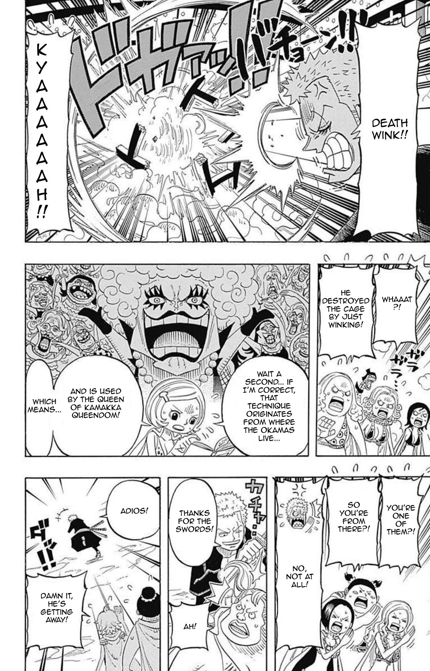Halaman dari One Piece Party Chapter 7