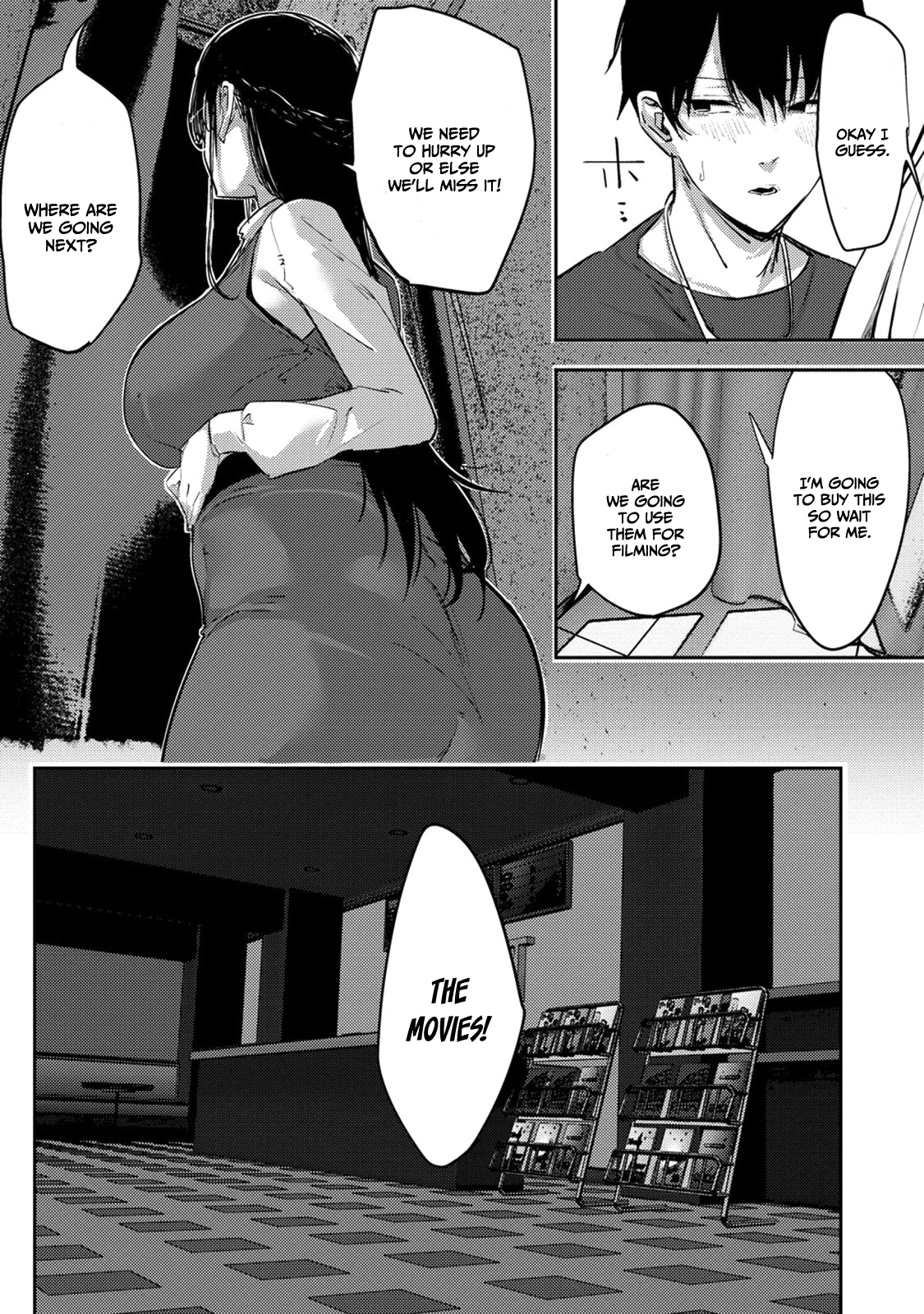 Halaman dari Mukuchina Miyashita-san no Shikiyoku Channel Chapter 5
