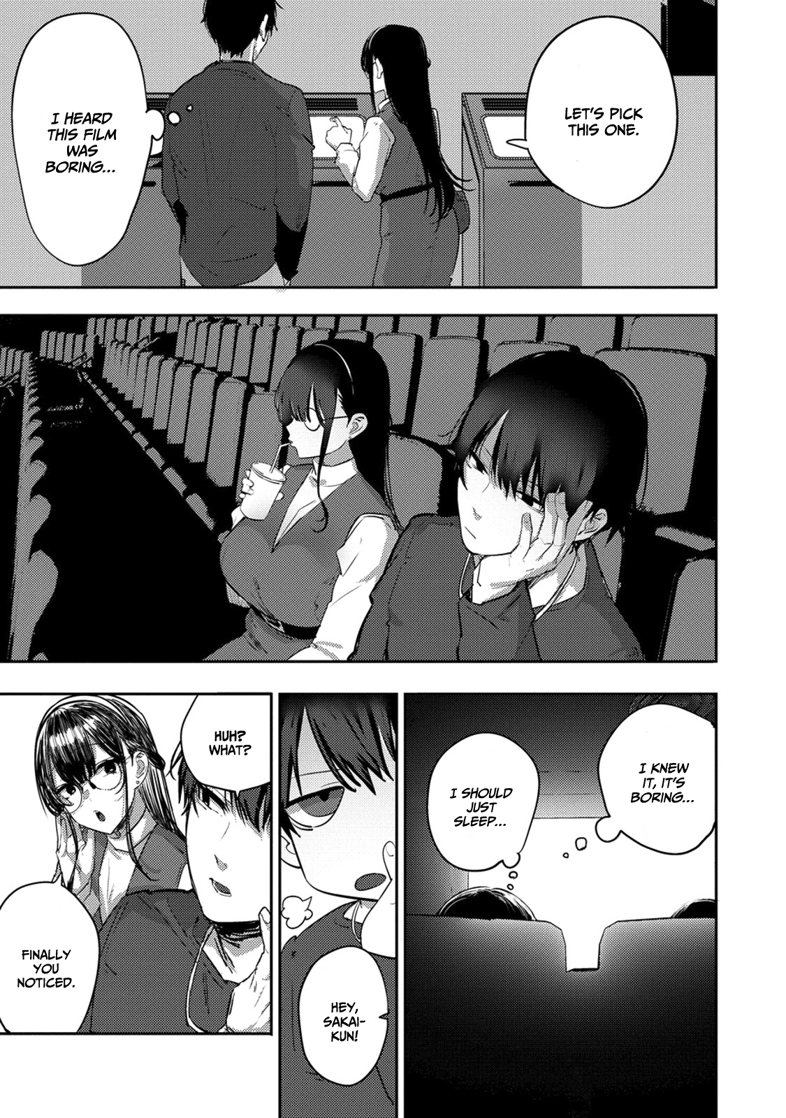 Halaman dari Mukuchina Miyashita-san no Shikiyoku Channel Chapter 5